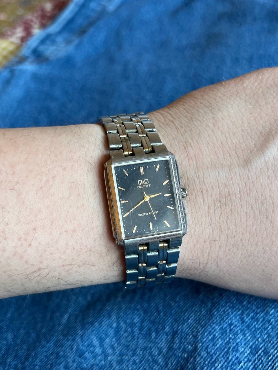 Vintage Japanese style futuristic Watch graphite tank