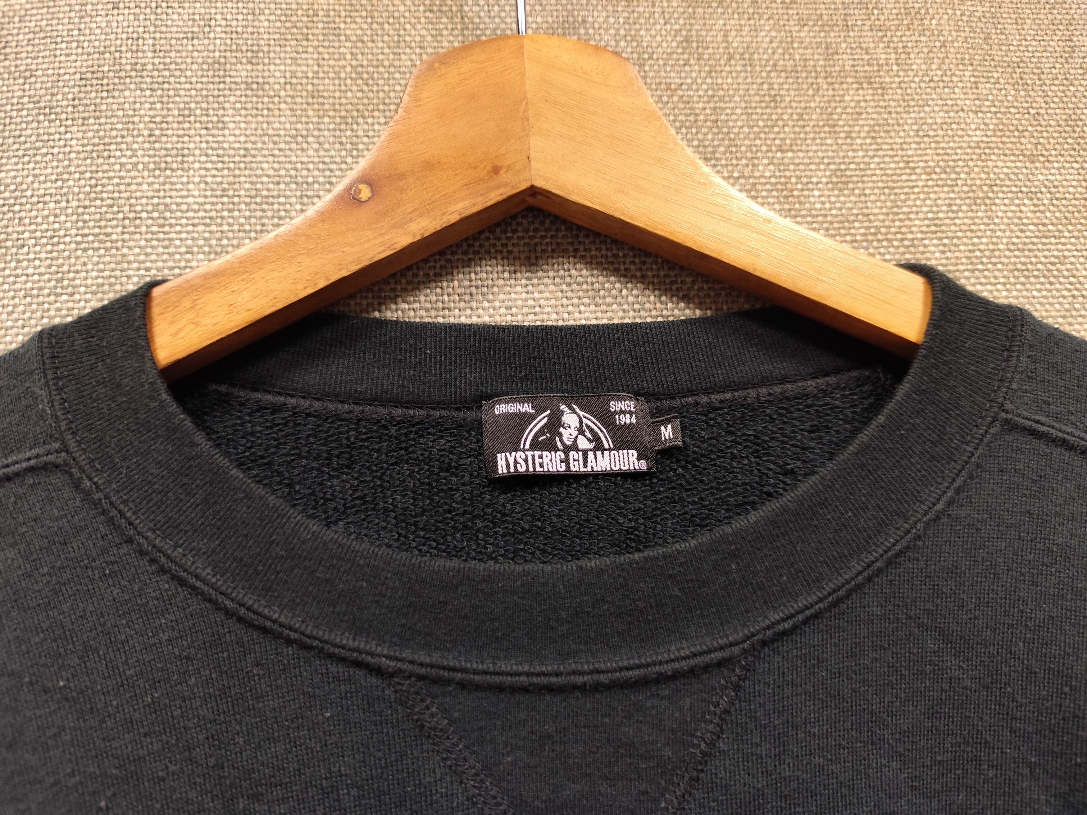 Sweatshirt Hysteric Glamour See No Evil Distressed Sunfaded