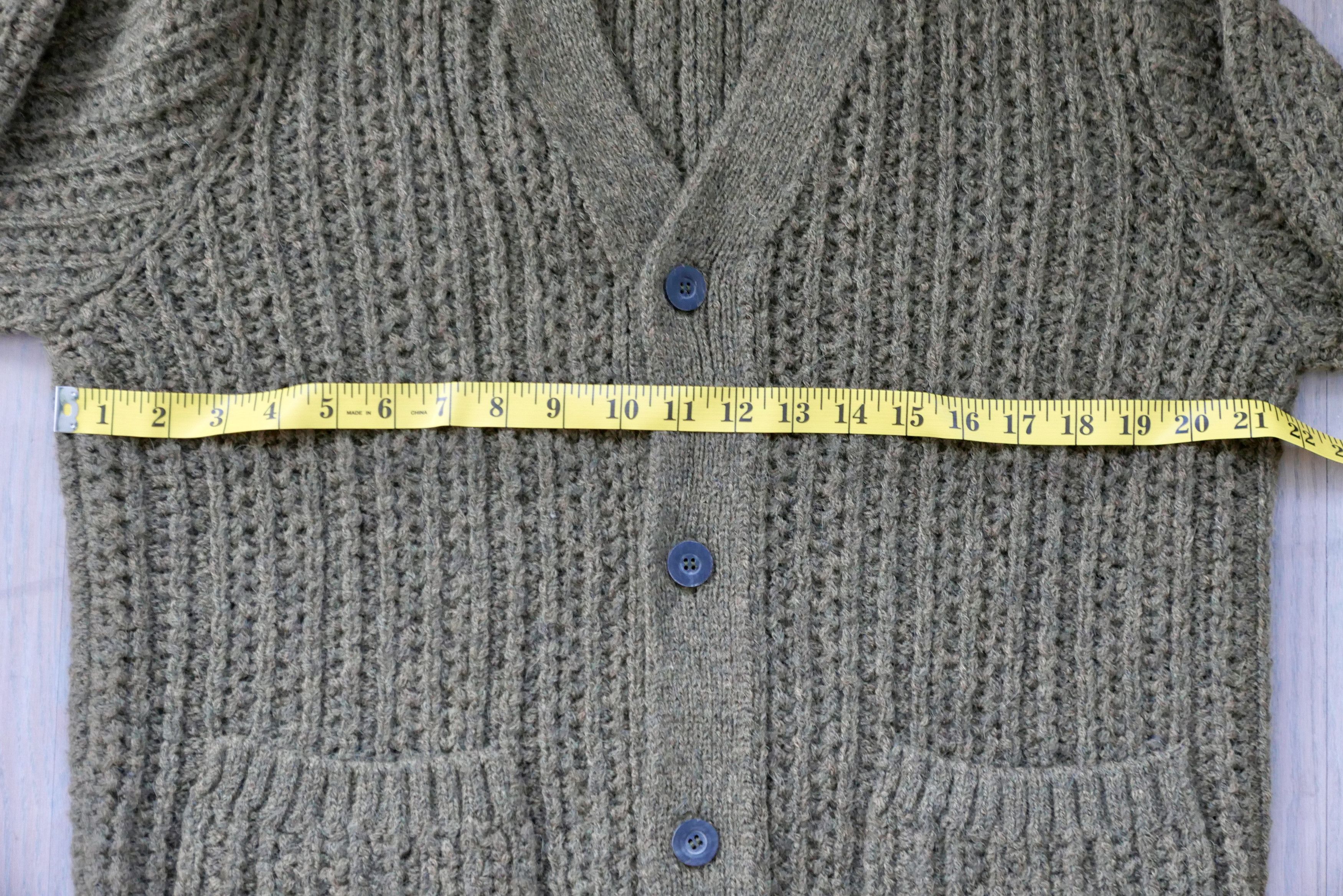 Corridor Corridor Braided Cardigan - Green Size US S / EU 44-46 / 1 - 3 Thumbnail