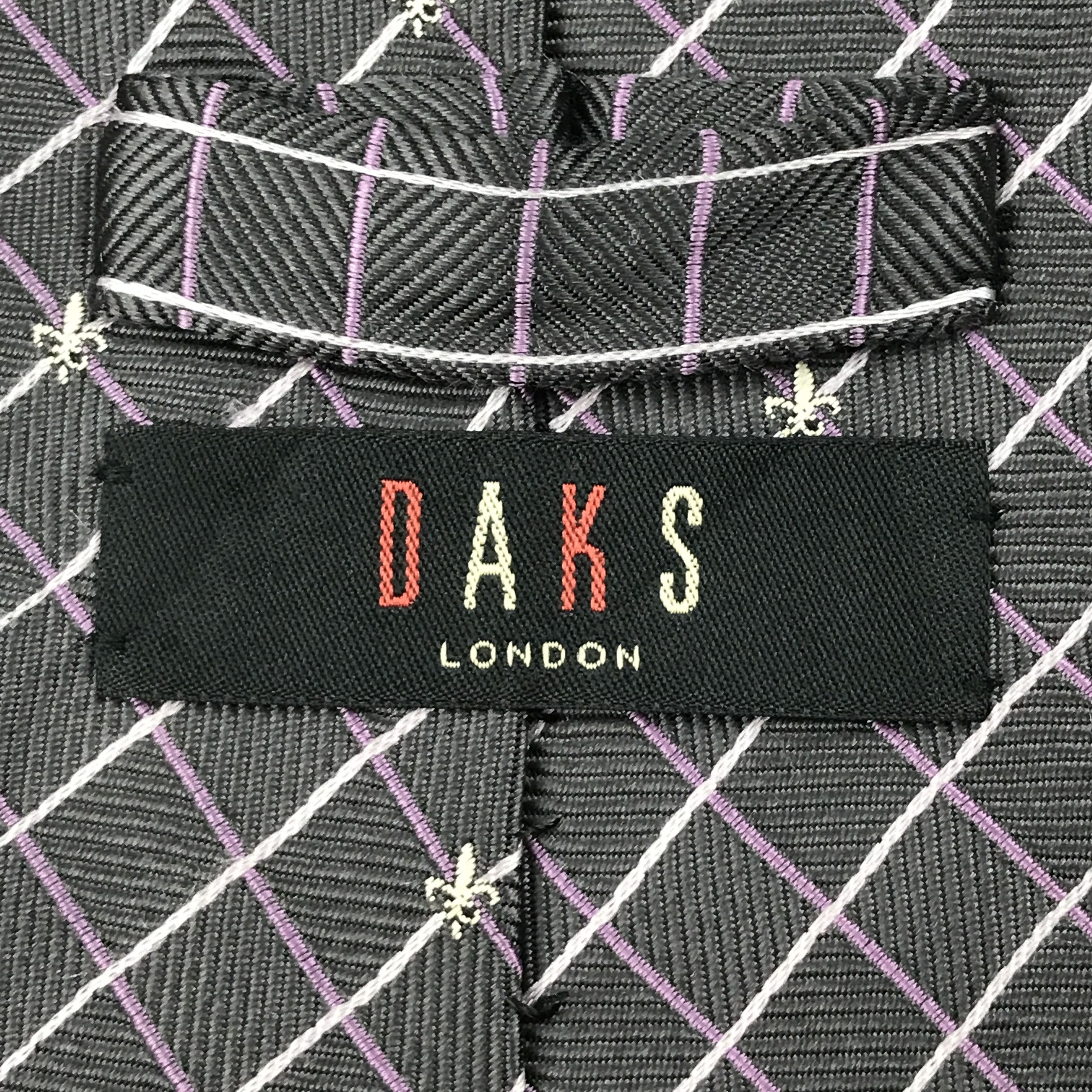 DAKS × Designer × Vintage Vintage Daks Silk Necktie Size ONE SIZE - 8 Thumbnail