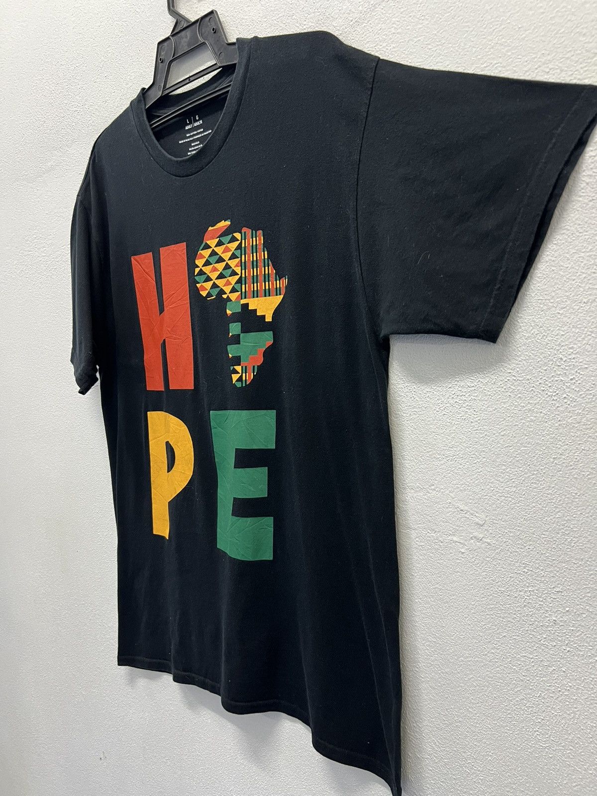Vintage VINTAGE BLACK HISTORY MONTH HOPE AFRICA KENTE CLOTH SHIRT Size US L / EU 52-54 / 3 - 4 Thumbnail
