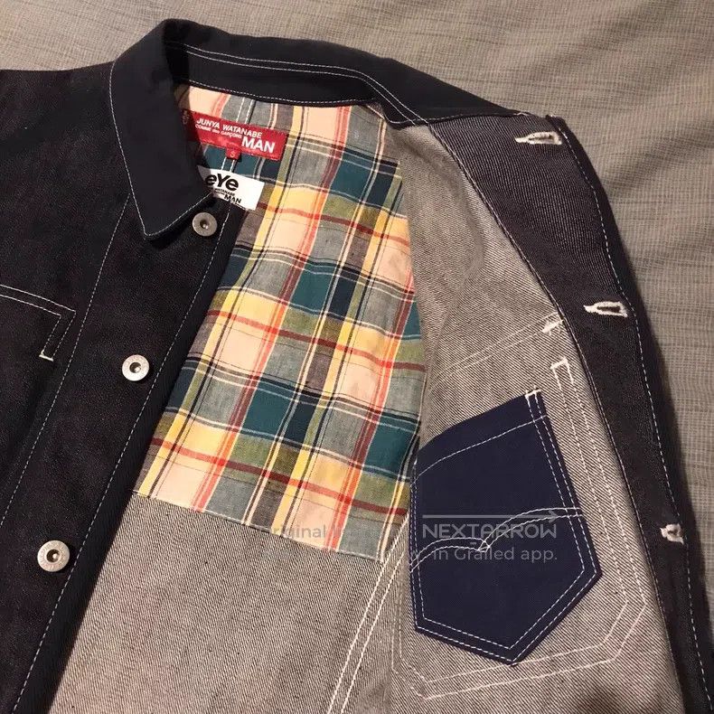 Junya Watanabe Junya Watanabe Denim mixed jacket Size S / US 4 / IT 40 - 5 Thumbnail