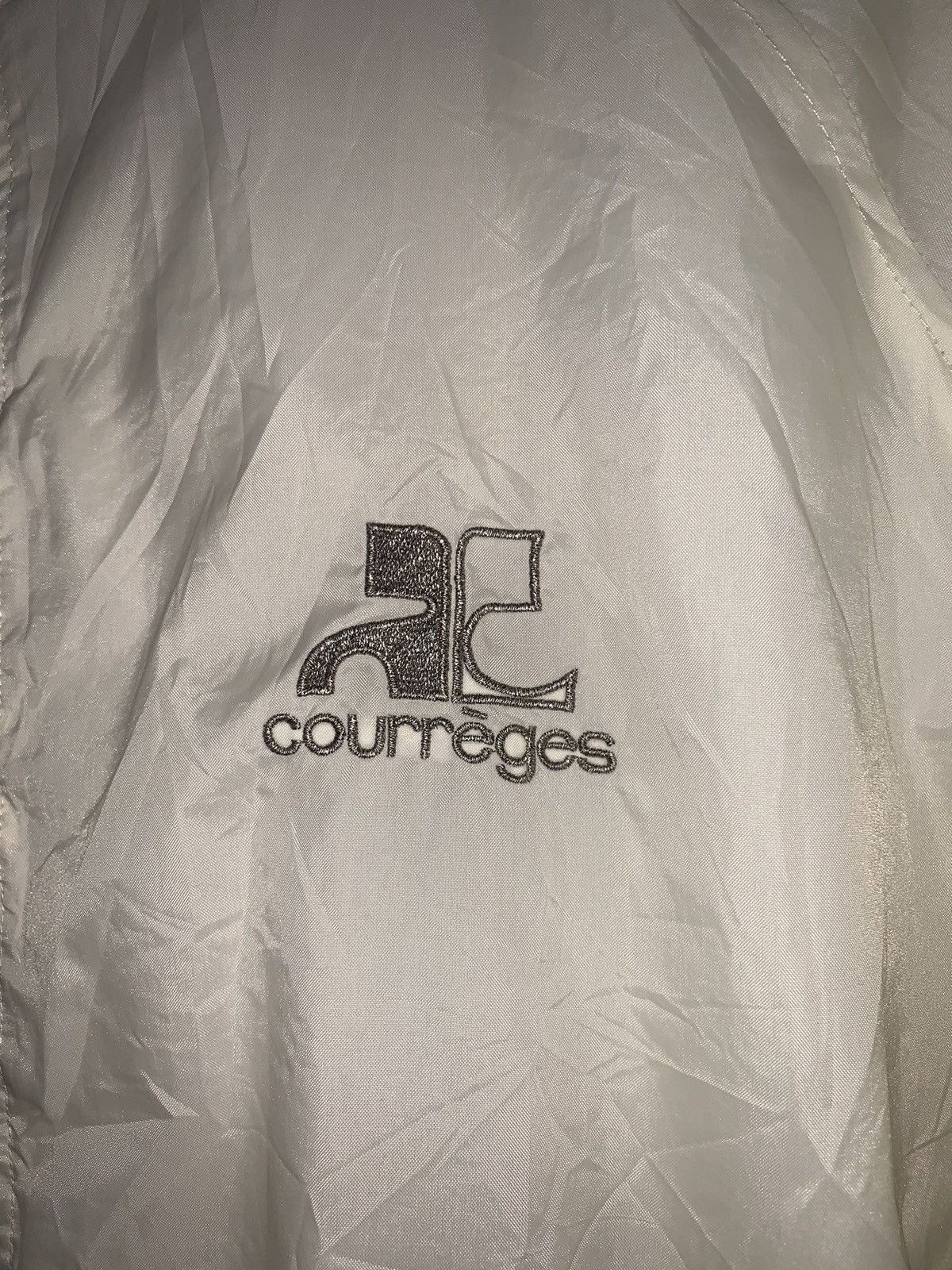 Courreges Vintage Courreges side tape logo nylon light jacket Size US M / EU 48-50 / 2 - 6 Thumbnail