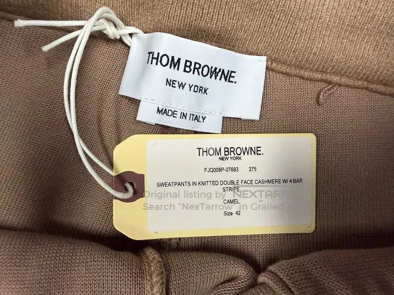 Thom Browne Thom Browne Athletic Pants Casual Pants Size US 26 / EU 42 - 4 Thumbnail