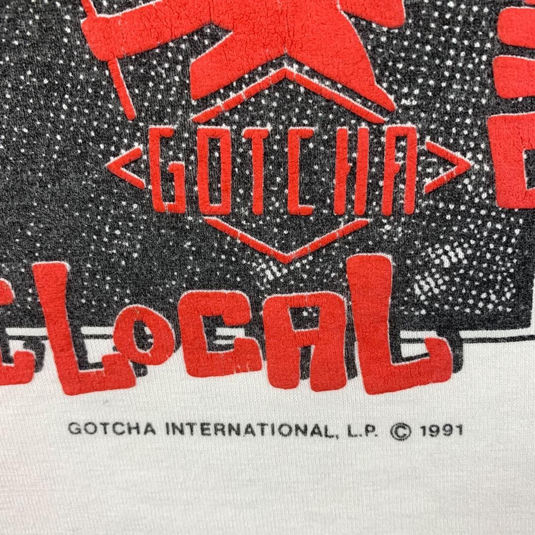 Gotcha GOTCHA big logo backhit surfing tee Size US M / EU 48-50 / 2 - 9 Thumbnail