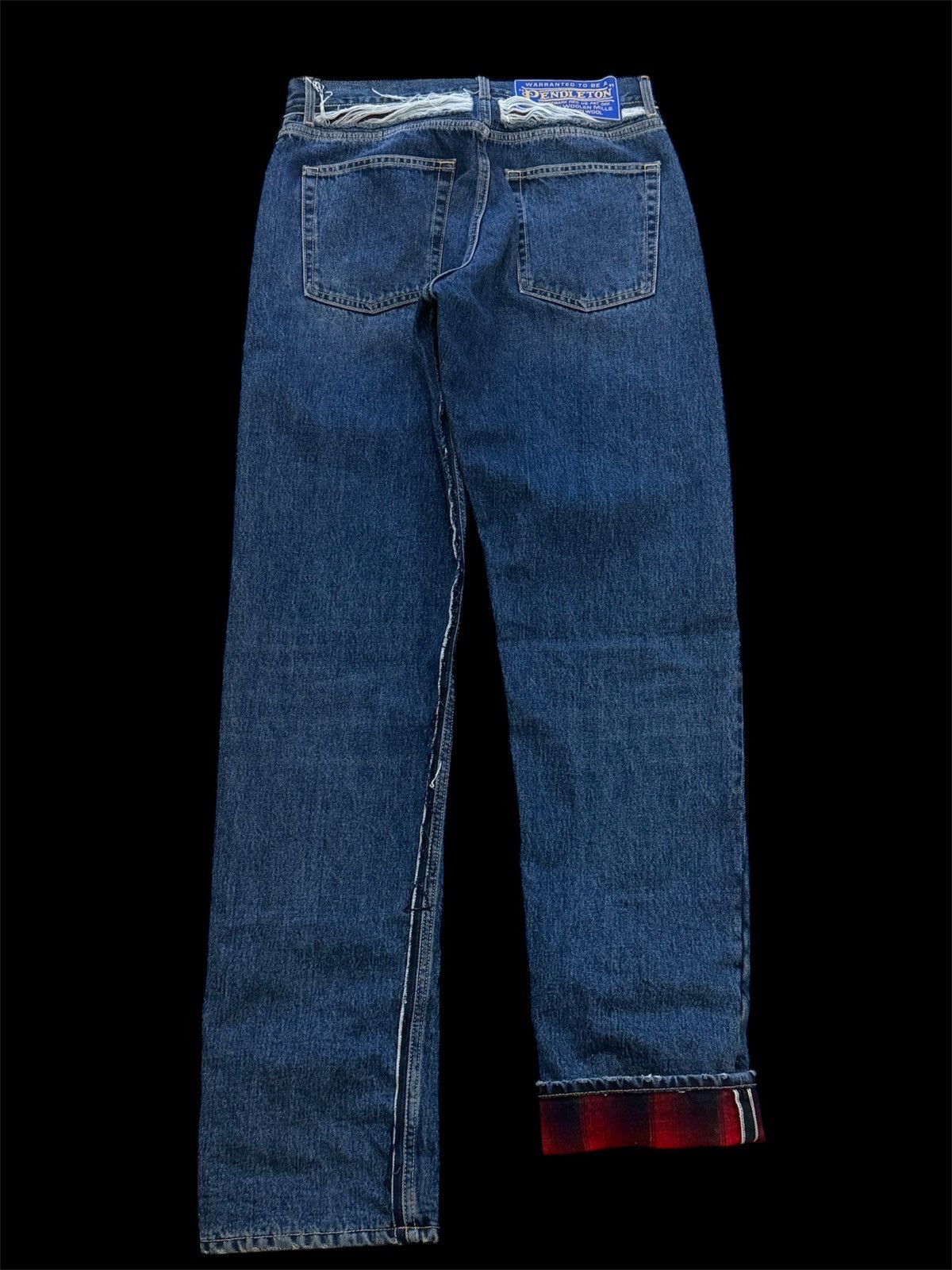 Maison Margiela Maison Margiela Pendleton distressed Selvedge Denim Size US 30 / EU 46 - 2 Thumbnail