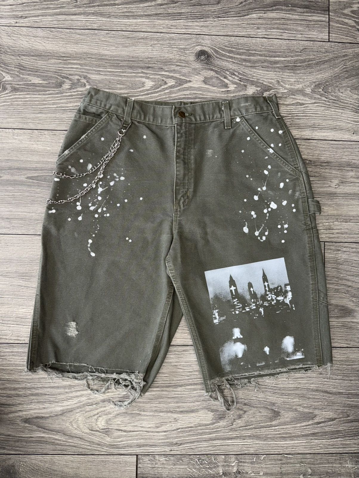 Carhartt Grind Hustle Custom Carhartt Jorts Size US 36 / EU 52 - 1 Thumbnail