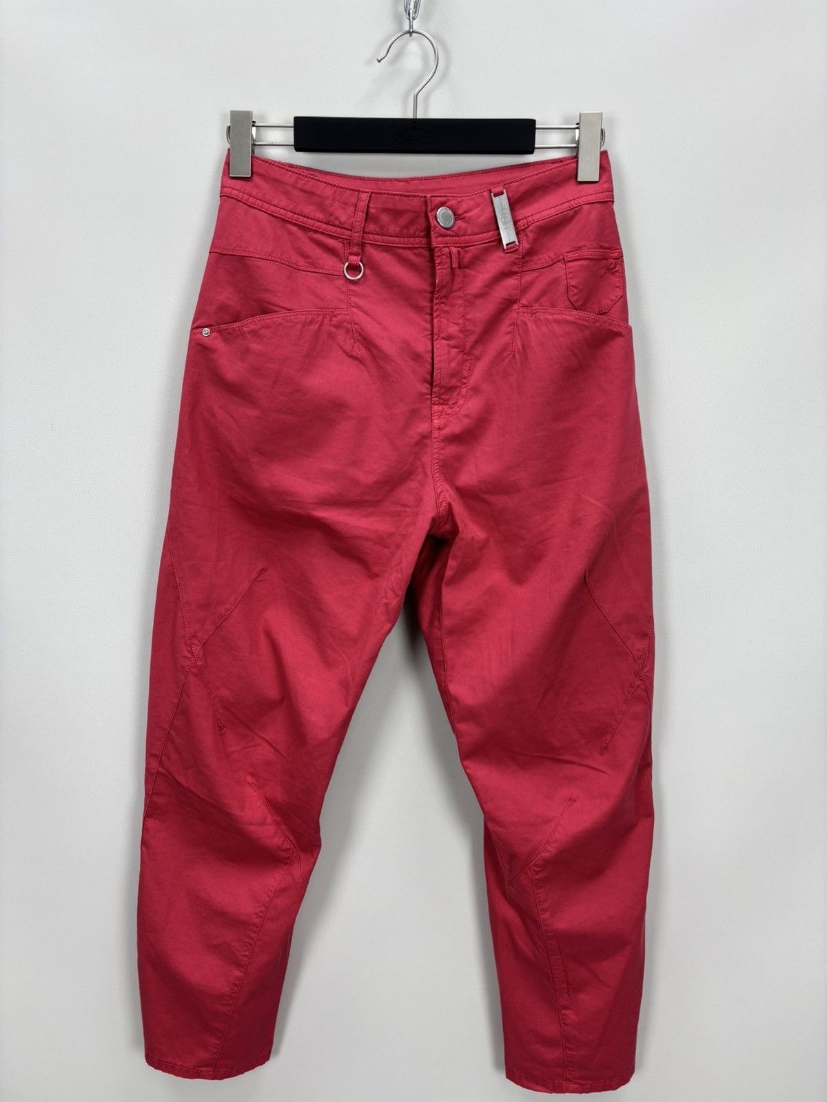 Rundholz Womens pants High Use Size 42 Color Red Size 28" / US 6 / IT 42 - 2 Thumbnail