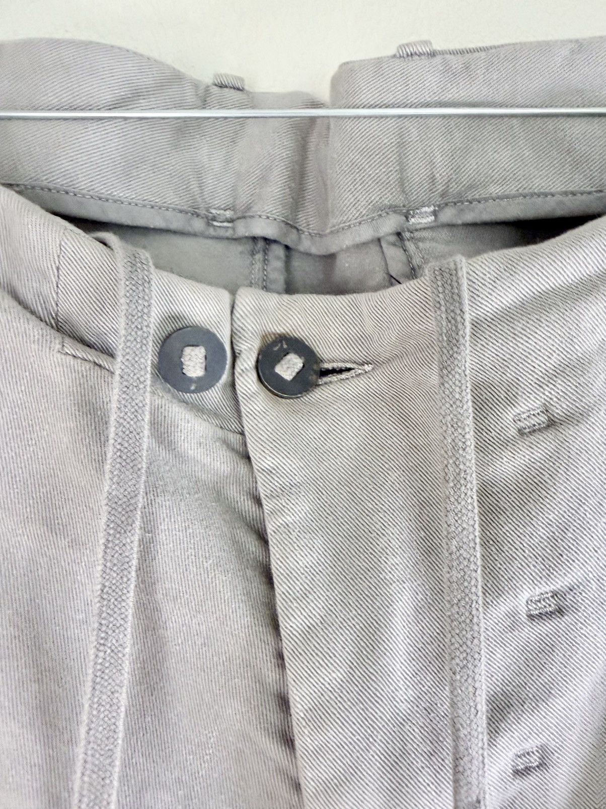 Boris Bidjan Saberi Boris P11 Carbon Grey Tapeseam Cotton Pant Size L Size US 34 / EU 50 - 5 Thumbnail