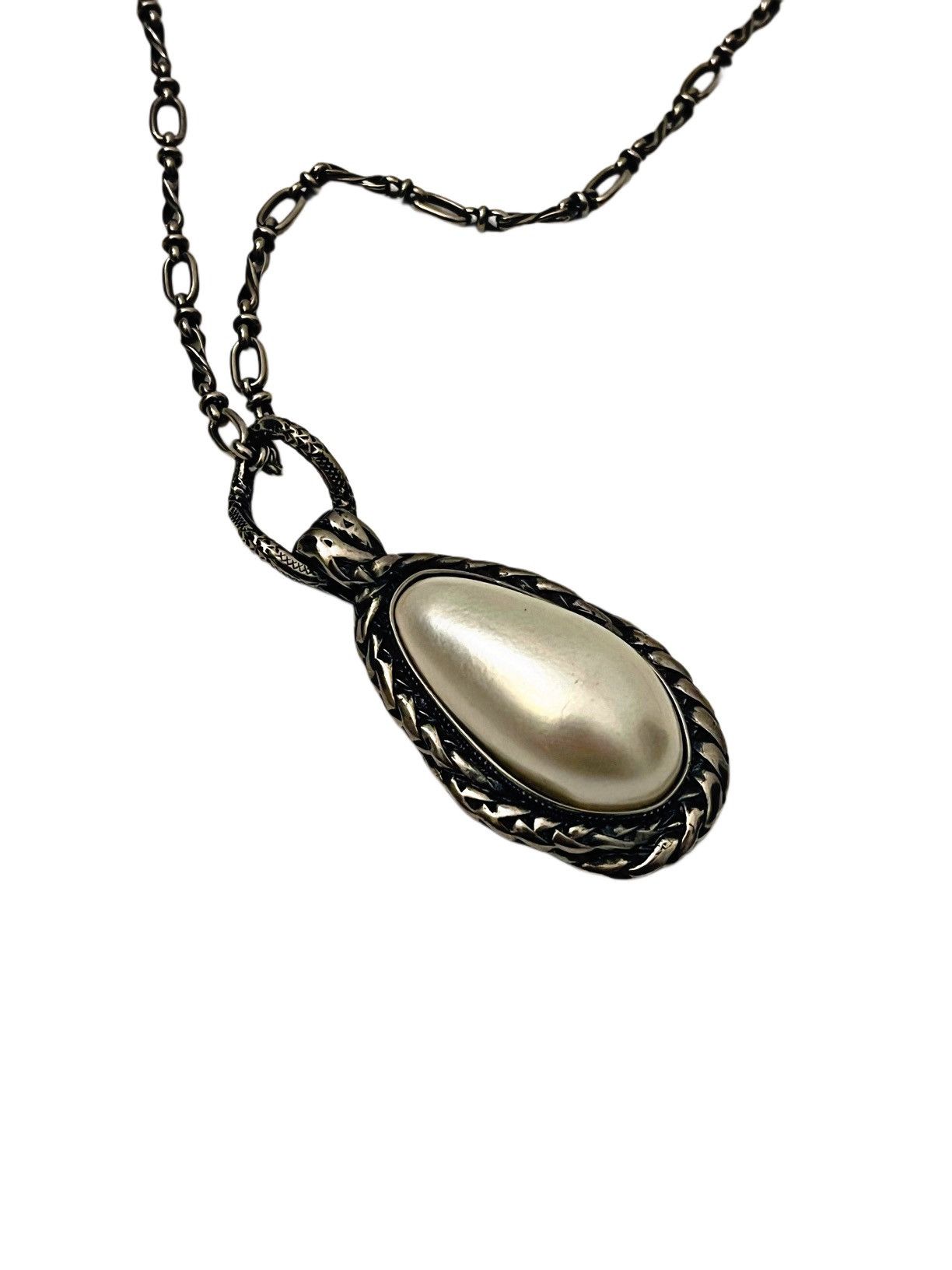 Alexander McQueen Authentic Vintage Alexander McQueen Crystal Snake Necklace Size ONE SIZE - 3 Thumbnail