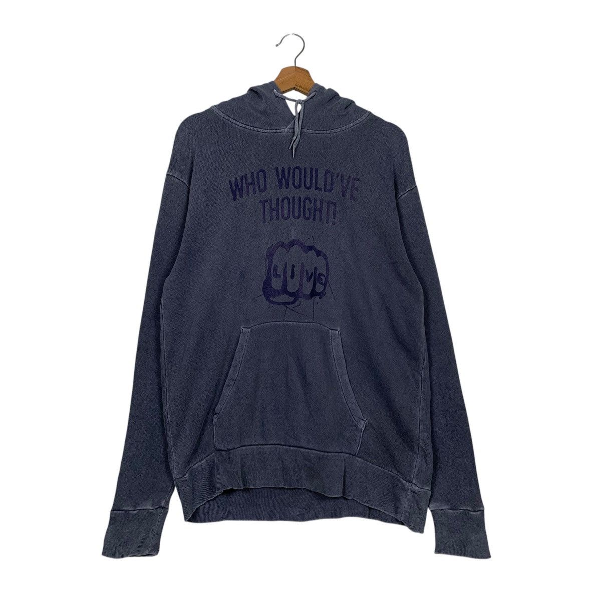 Global Work Japanese Brand Global Work Punch Pullover Hoodie Size US L / EU 52-54 / 3 - 10 Thumbnail