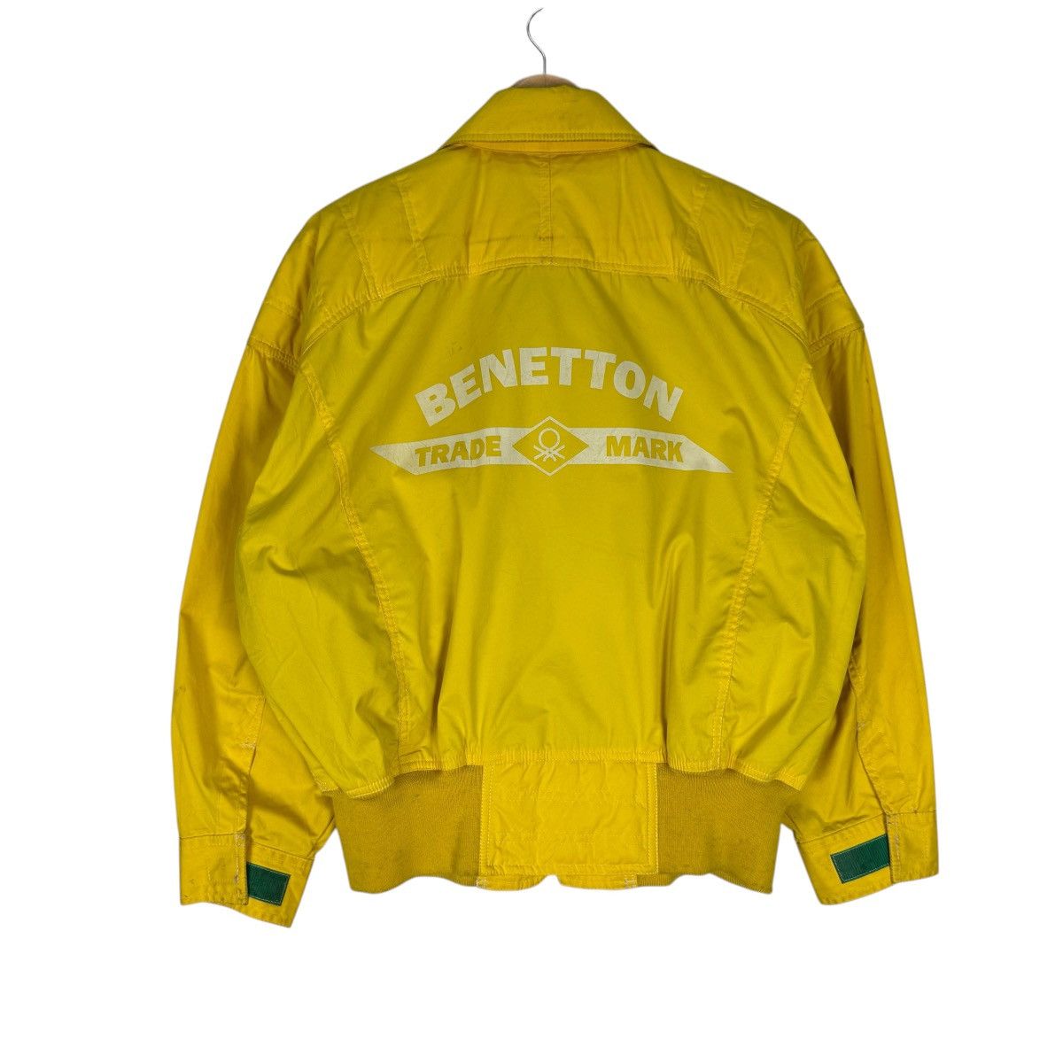 Benetton 🌟BENETTON FORMULA RACING TEAM BOMBER JACKET Size US S / EU 44-46 / 1 - 6 Thumbnail