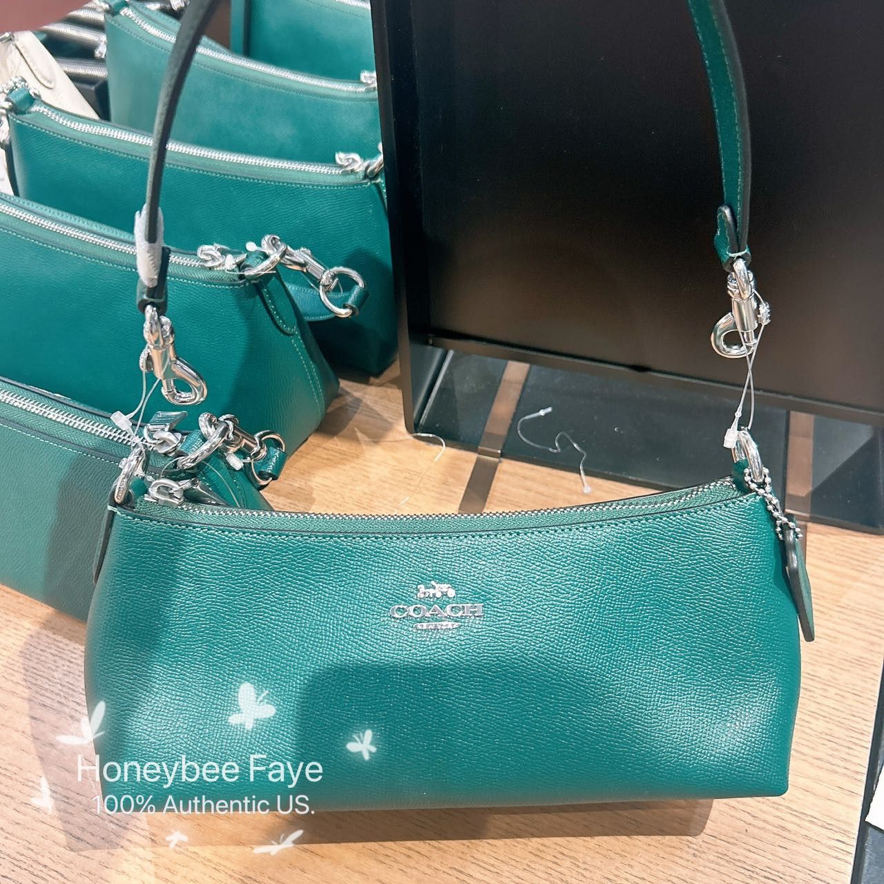 Coach NWT Coach Charlotte Shoulder Bag CX579 Size ONE SIZE - 4 Thumbnail