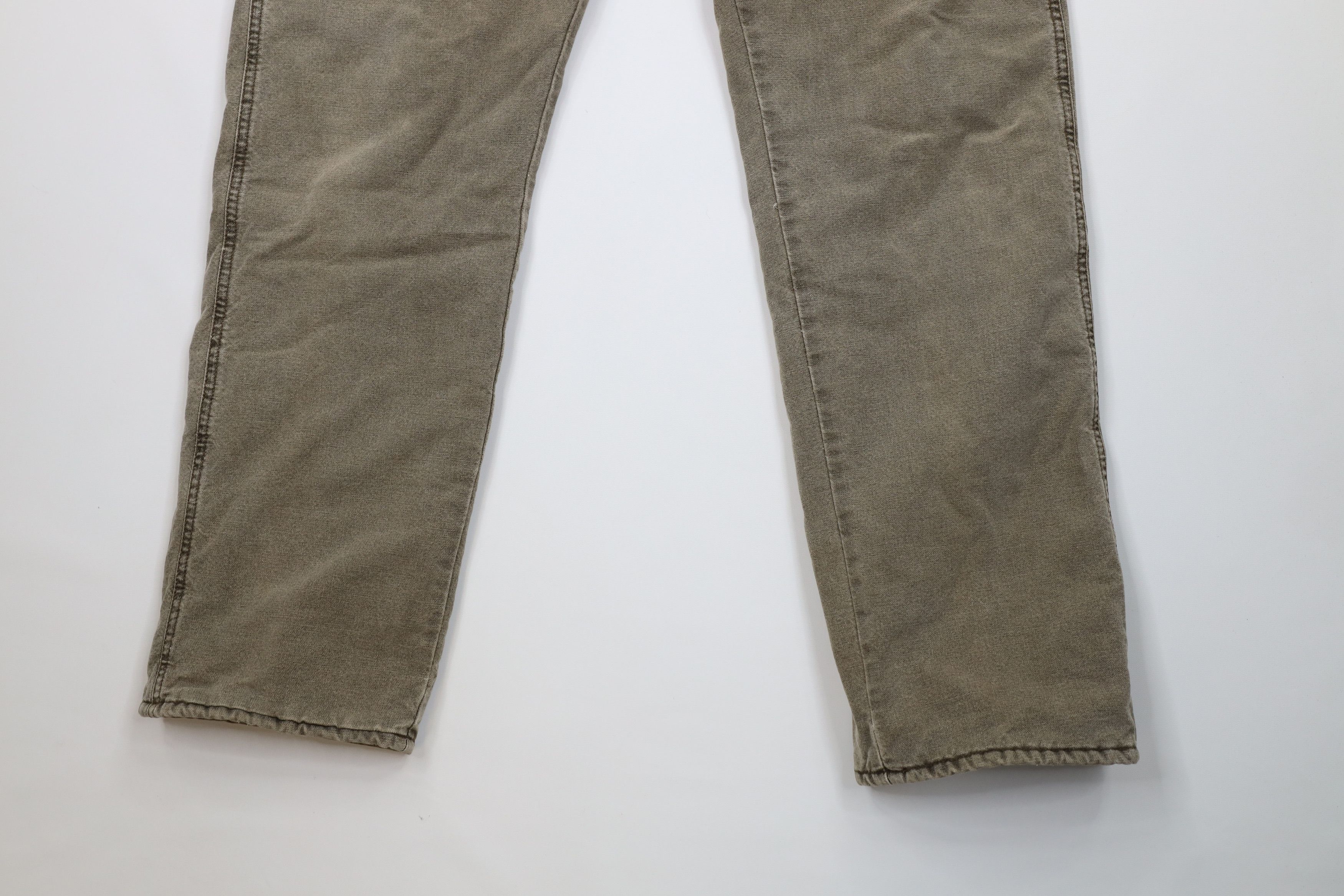 Wrangler Vintage 90s Wrangler Quilted Fleece Lined Straight Leg Jeans Size US 34 / EU 50 - 5 Thumbnail