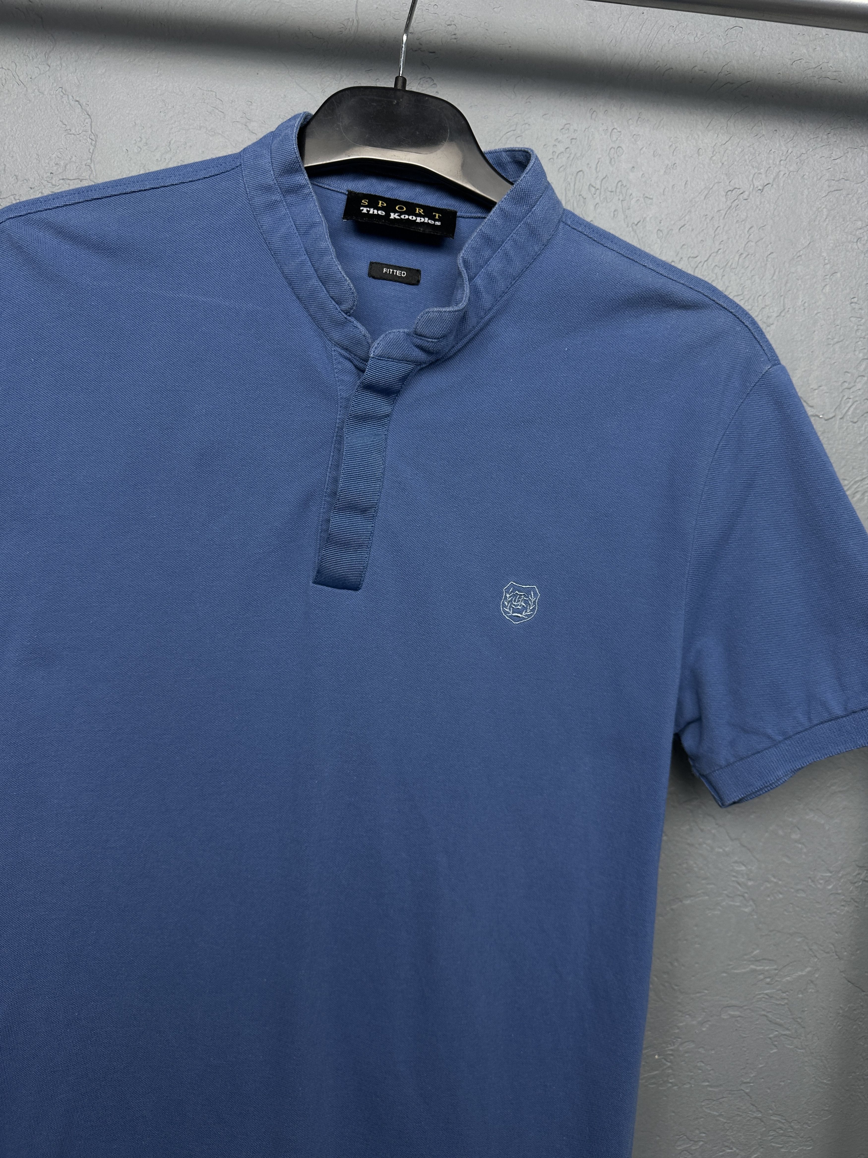 The Kooples The Kooples Sport Mens Henley T-Shirt Size US M / EU 48-50 / 2 - 2 Thumbnail