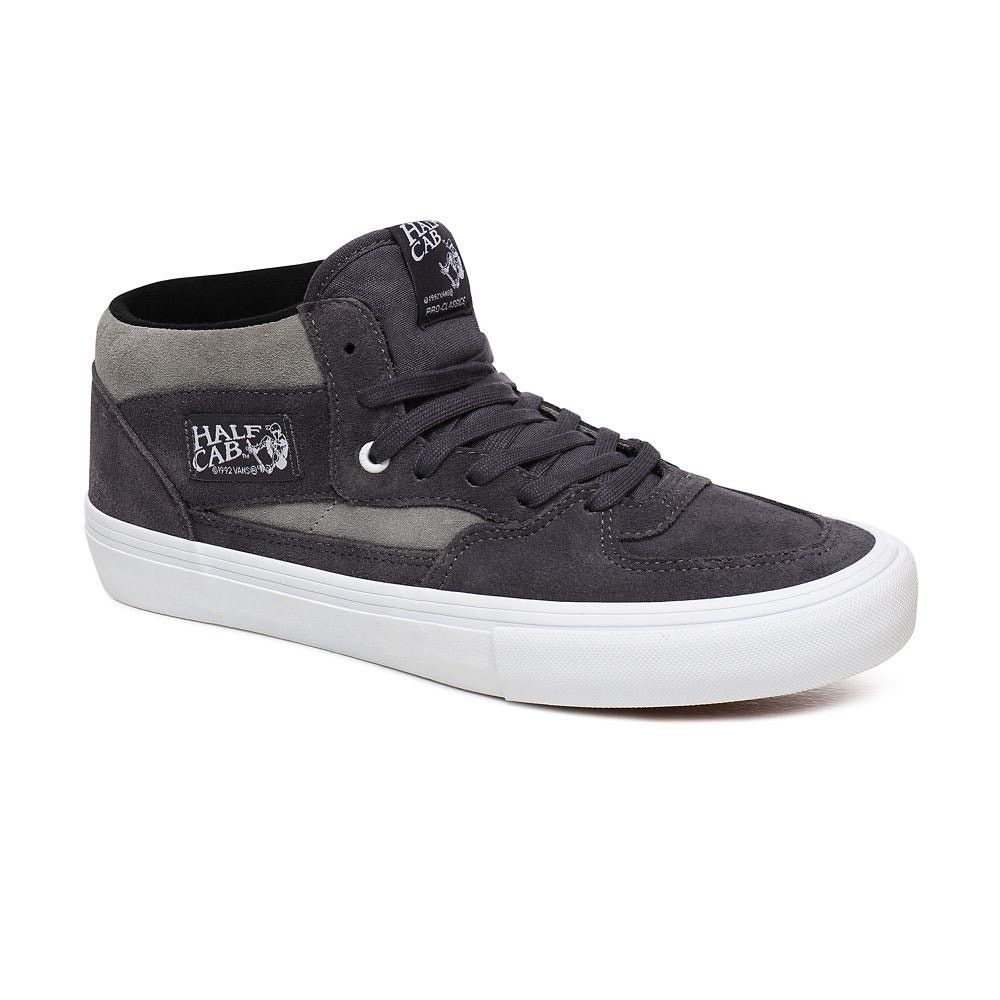 Vans VANS Half Cab Pro Sneakers - Periscope Grey and White Suede Size US 6.5 / EU 39-40 - 1 Thumbnail