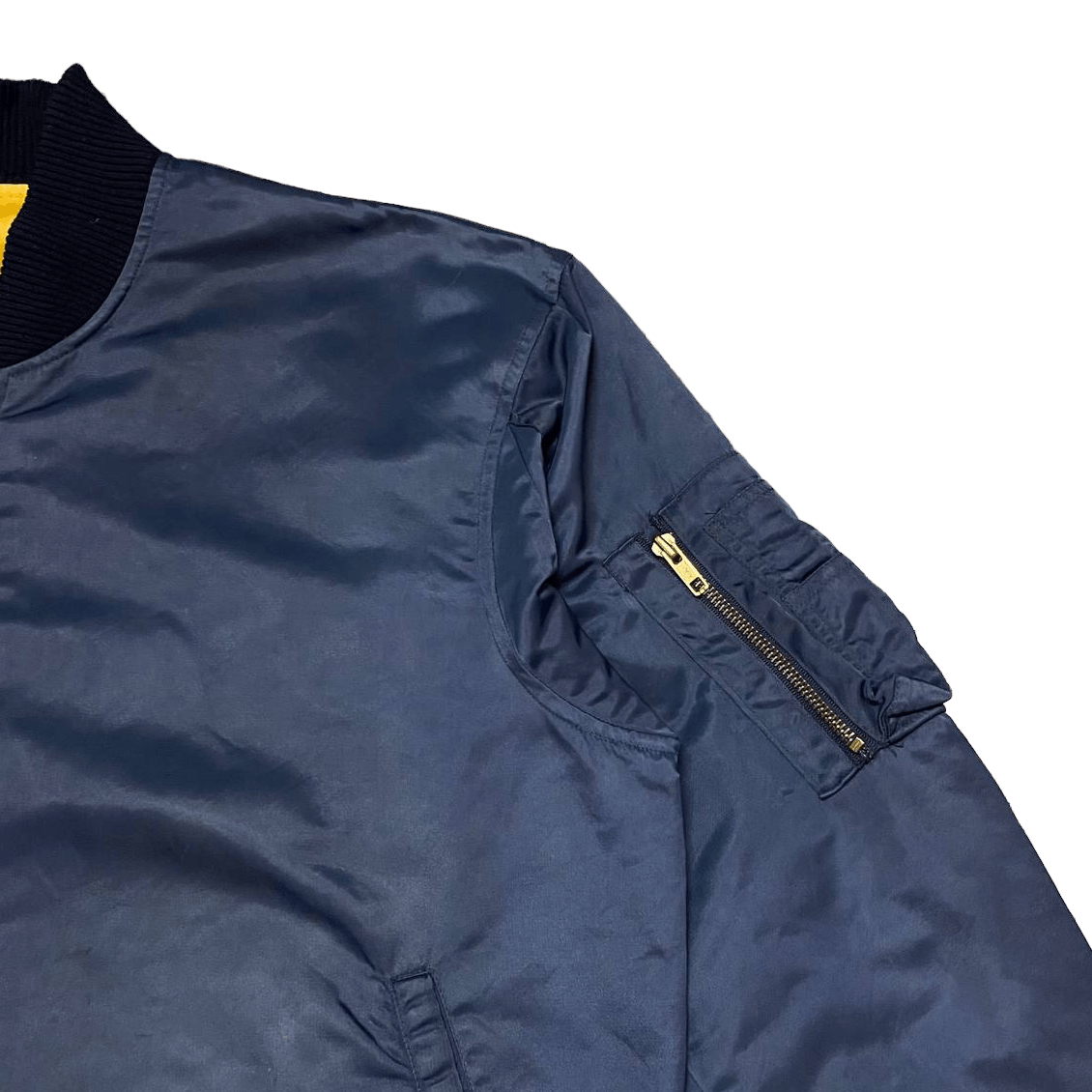 Japanese Brand Vintage Ma 1 Reversible Bomber Jacket by Japanese Brand Size US L / EU 52-54 / 3 - 6 Thumbnail