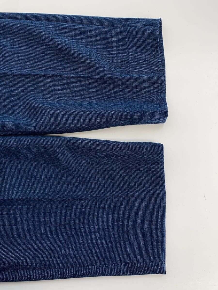 Needles Needles Tucked Side Tab Polyester Trouser Blue Size US 30 / EU 46 - 6 Thumbnail