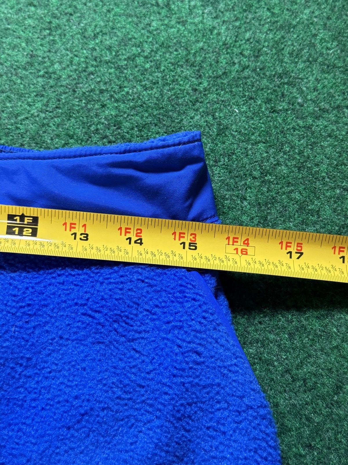 L.L. Bean × Vintage Vintage 90s L.L Bean Blue Fleece Ski Snow Jogger Sweatpants Size US 30 / EU 46 - 7 Thumbnail