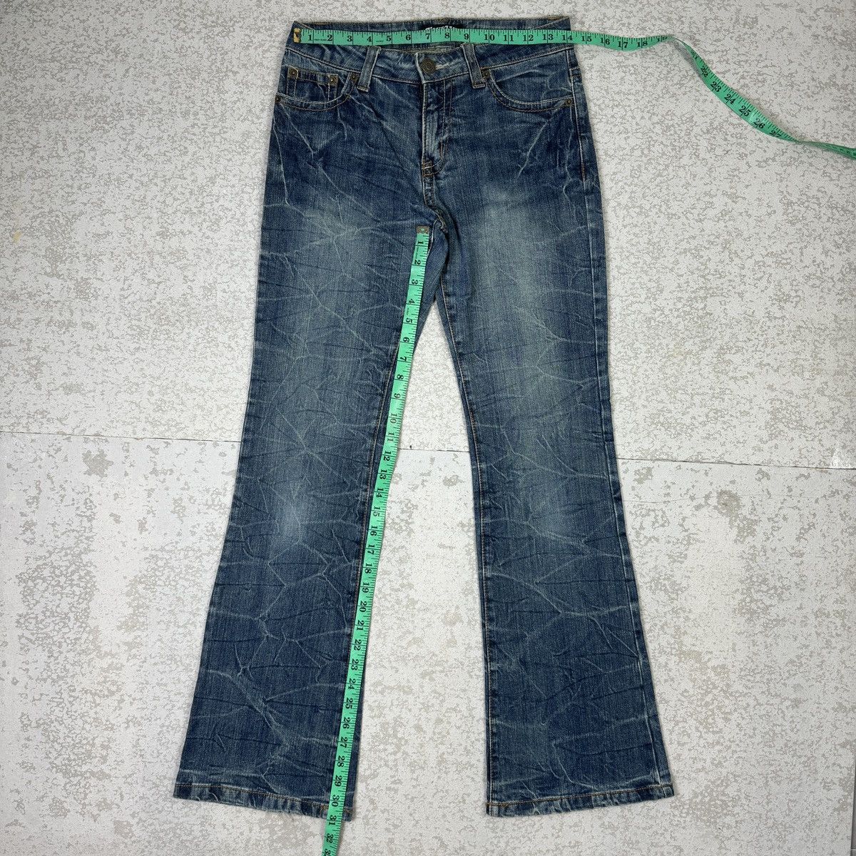 If Six Was Nine Flare - 2000s Wavelist Blue Jeans Size US 28 / EU 44 - 5 Thumbnail