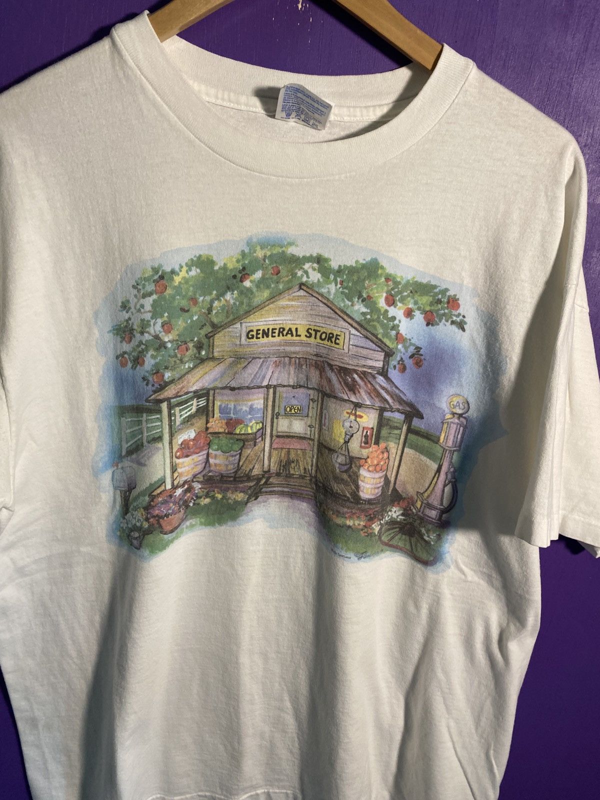 Other Vintage 90s General store nature art tee Size US XL / EU 56 / 4 - 3 Thumbnail