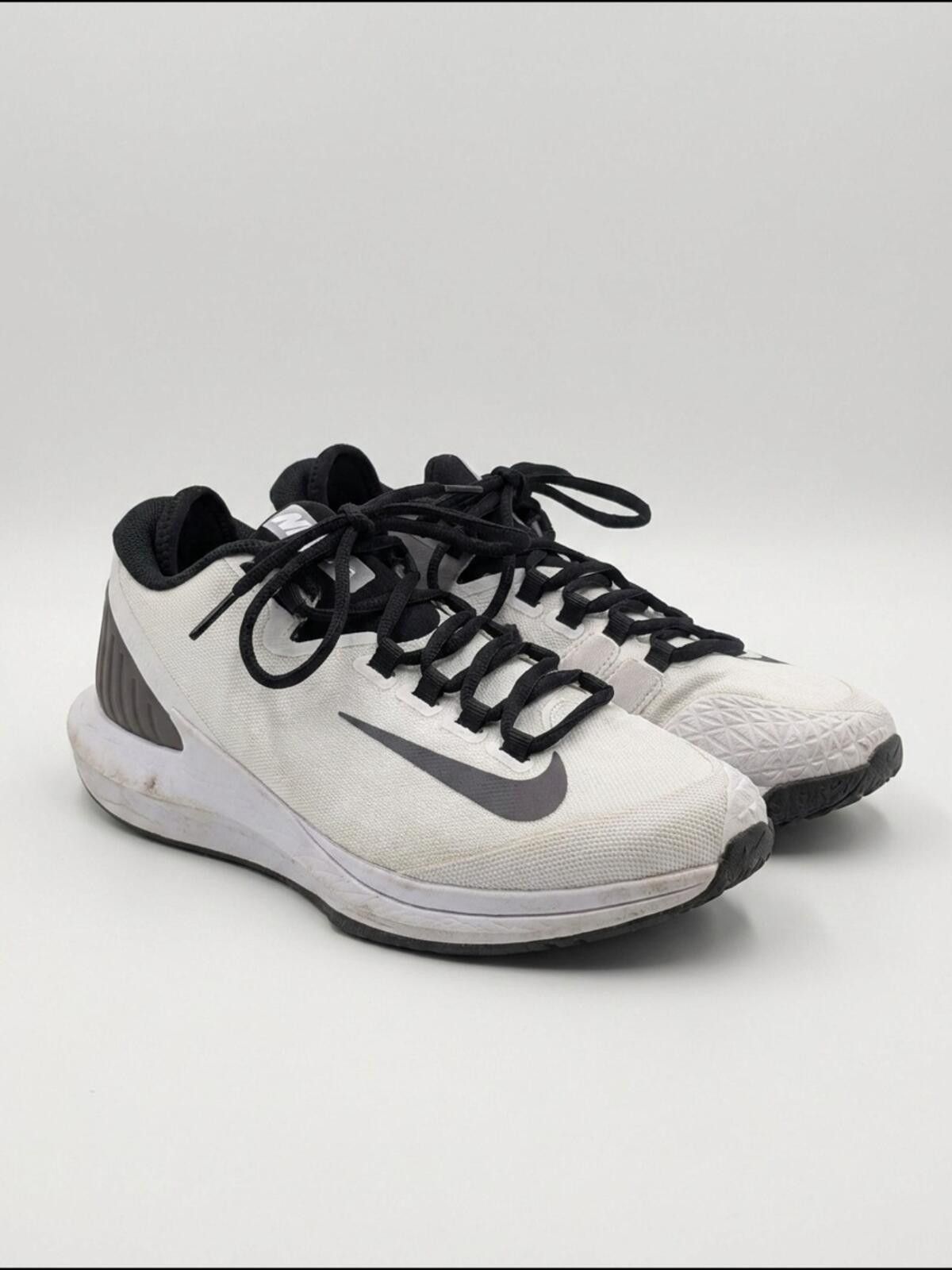 Nike Nike Men’s Running Shoes White with Black Swoosh Size US 7 / IT 37 - 1 Thumbnail