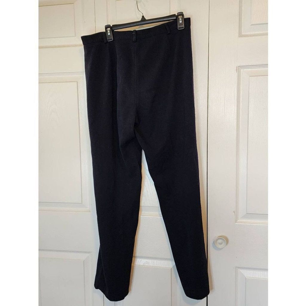 Other Raffaella Black Dress Pants Size 34" / US 12 / IT 48 - 3 Thumbnail