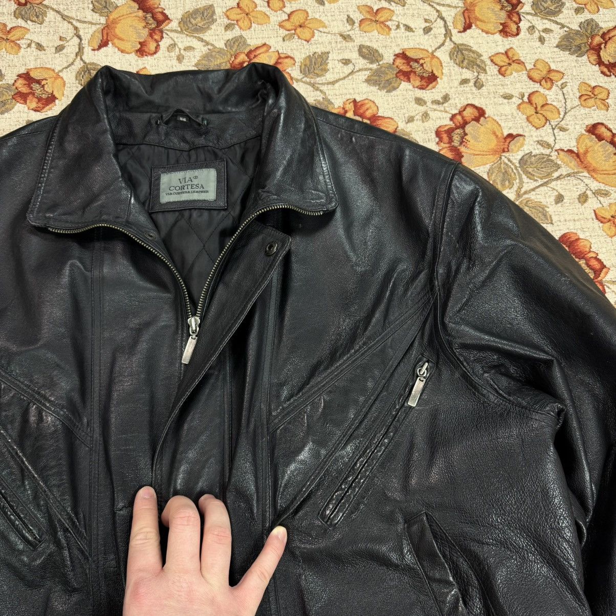 Genuine Leather Avant Garde Leather Jacket Vintage Acne Our Legacy Old Money Size US XL / EU 56 / 4 - 9 Thumbnail