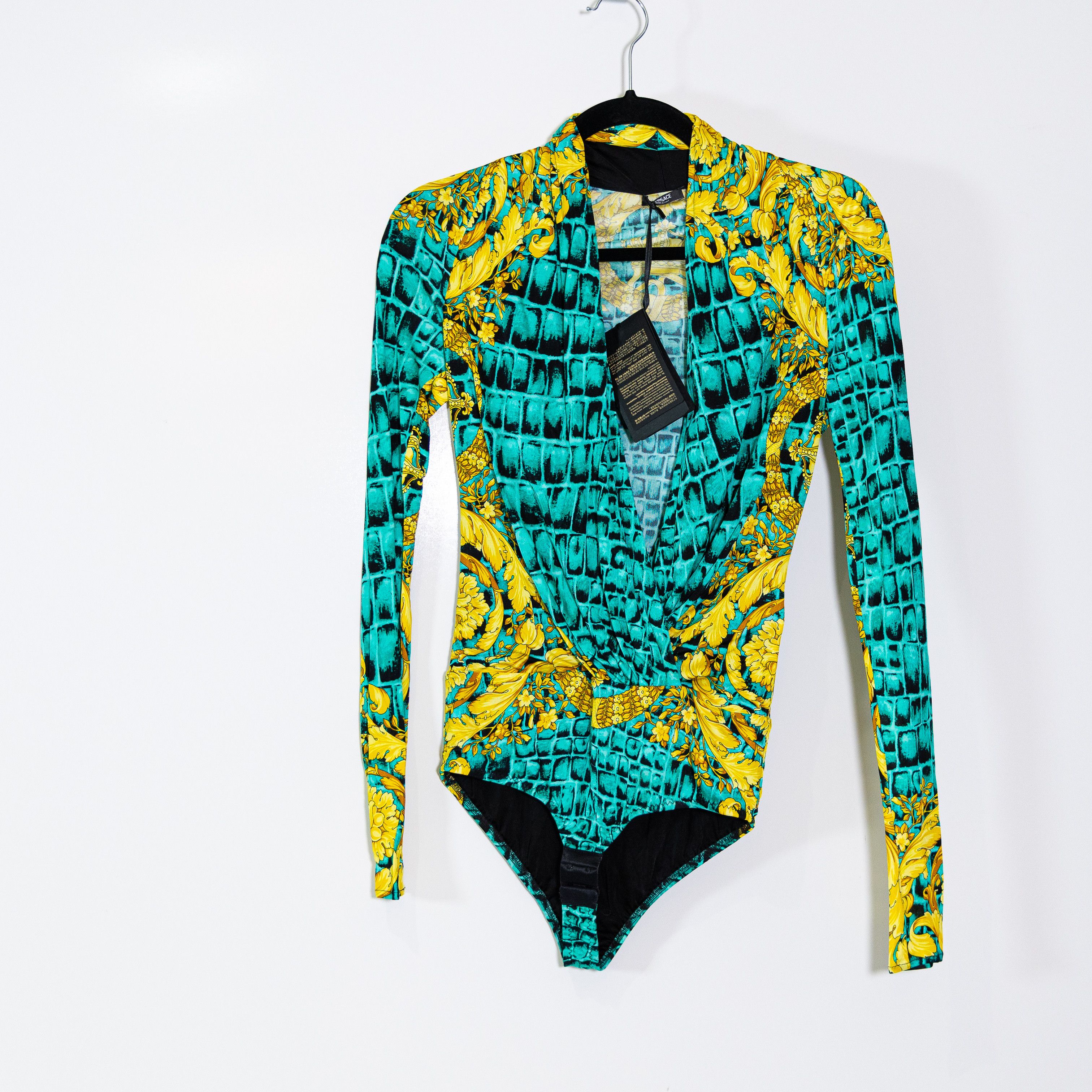 Versace NEW Versace Draped Jersey Fabric Crossover Size S / US 4 / IT 40 - 1 Thumbnail