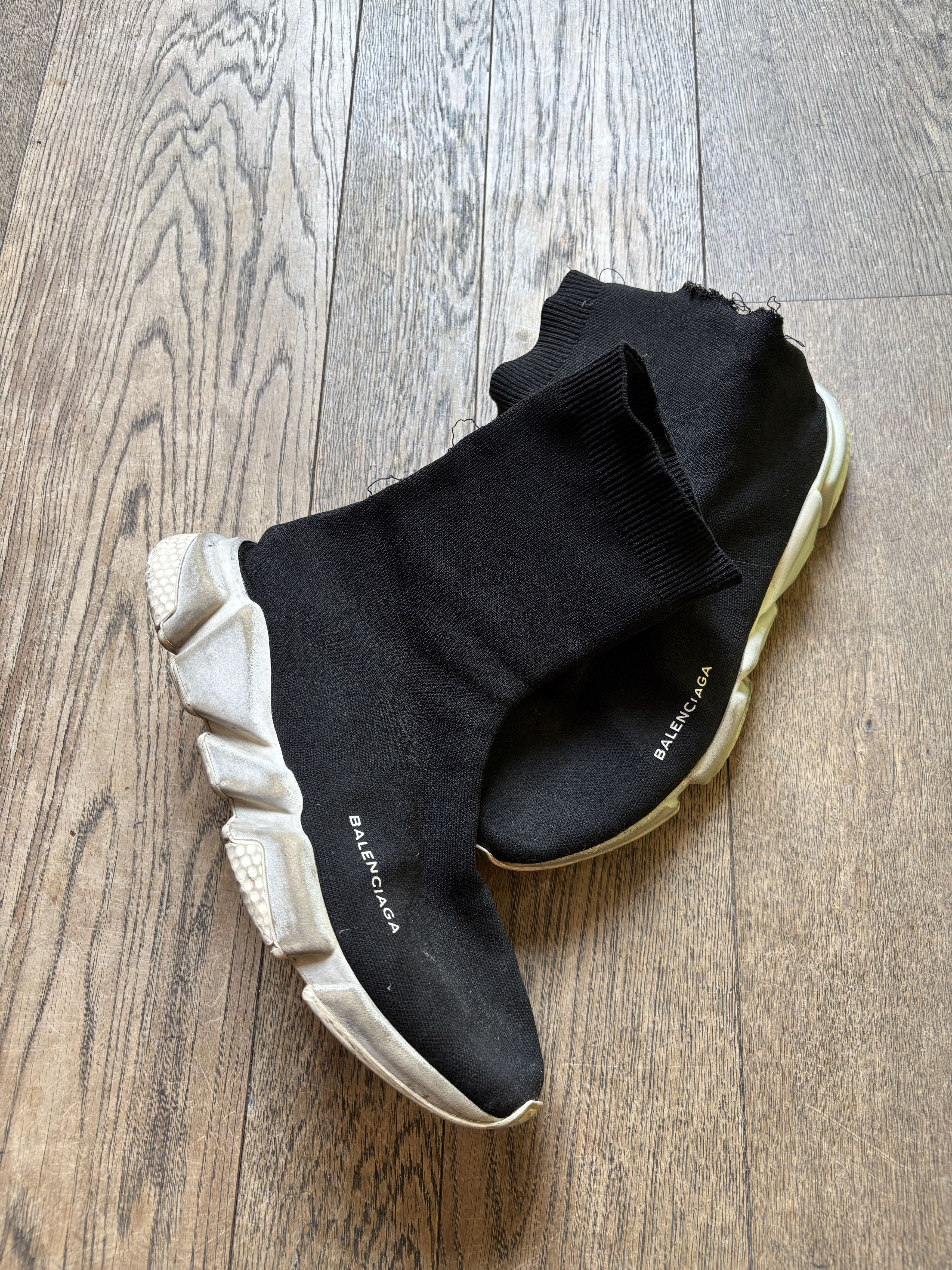 Balenciaga Busted AHHH OG Balenciaga Speed Trainers Size US 9 / EU 42 - 9 Thumbnail