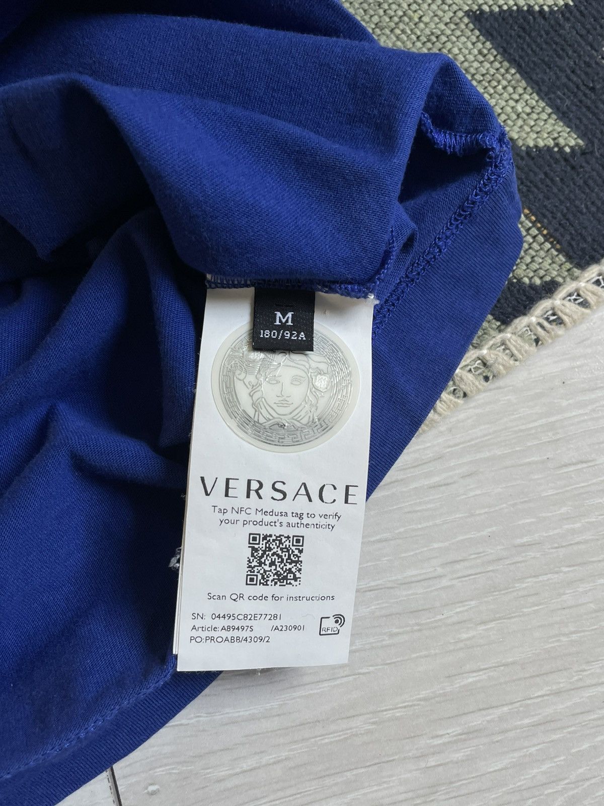 Versace Versace Meduza Big Logo T-shirt Size US M / EU 48-50 / 2 - 7 Thumbnail