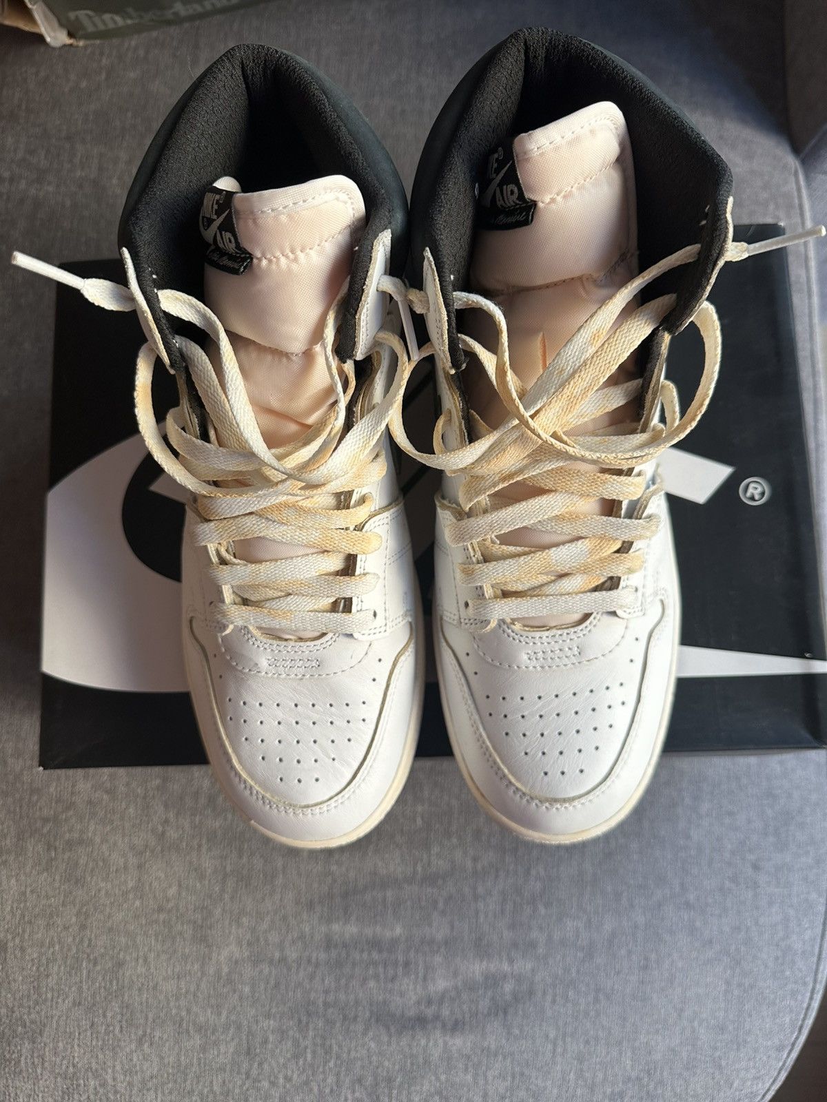 A Ma Maniere × Nike Size 9 - A Ma Maniére x Jordan Air Ship PE SP White Black Size US 9 / EU 42 - 3 Thumbnail