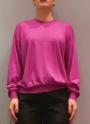 image of Tom Ford O1Loc1C0324 Mak1065 Sweater In Pink, Women's (Size XS)