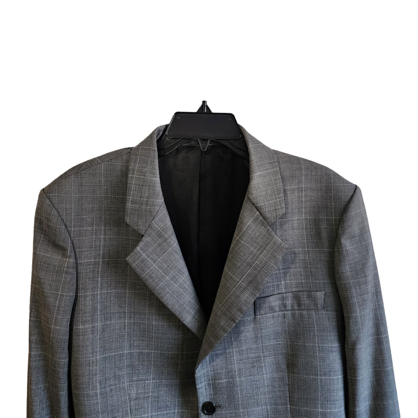 Stella McCartney NEW Stella McCartney Bruno Wool Two Button Plaid Blazer 40R Size 40R - 3 Thumbnail