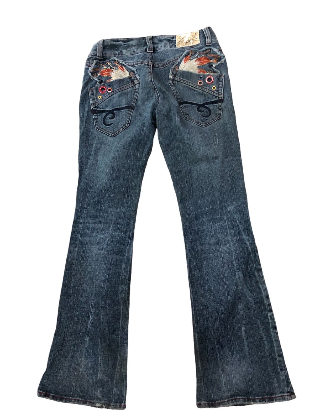 Japanese Brand Orinin Flare Denim pants Size 31" - 1 Thumbnail