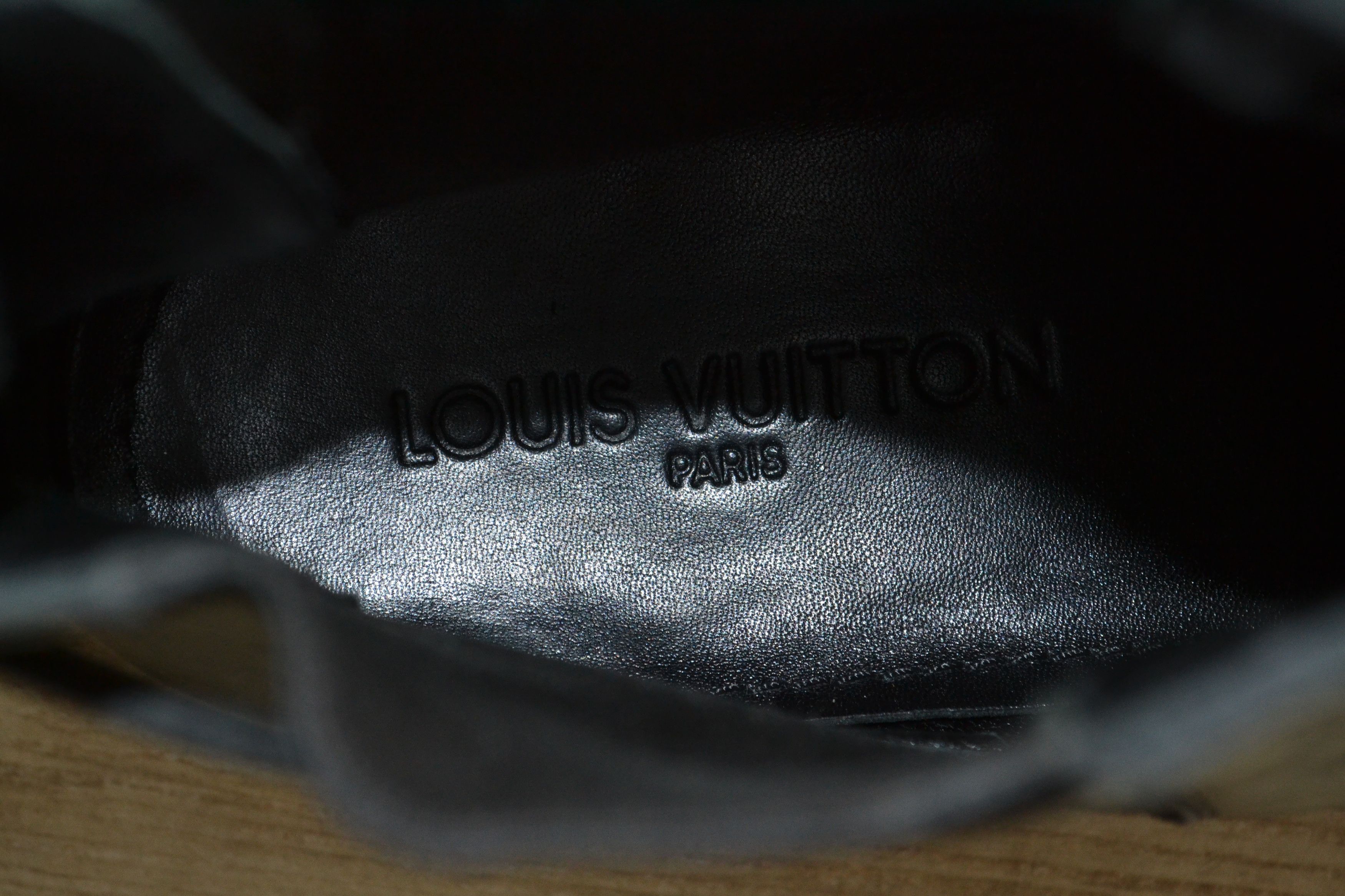Louis Vuitton LOUIS VUITTON Boots Leather Shoes Ankle Logo LV Black 43 Size US 10 / EU 43 - 10 Thumbnail