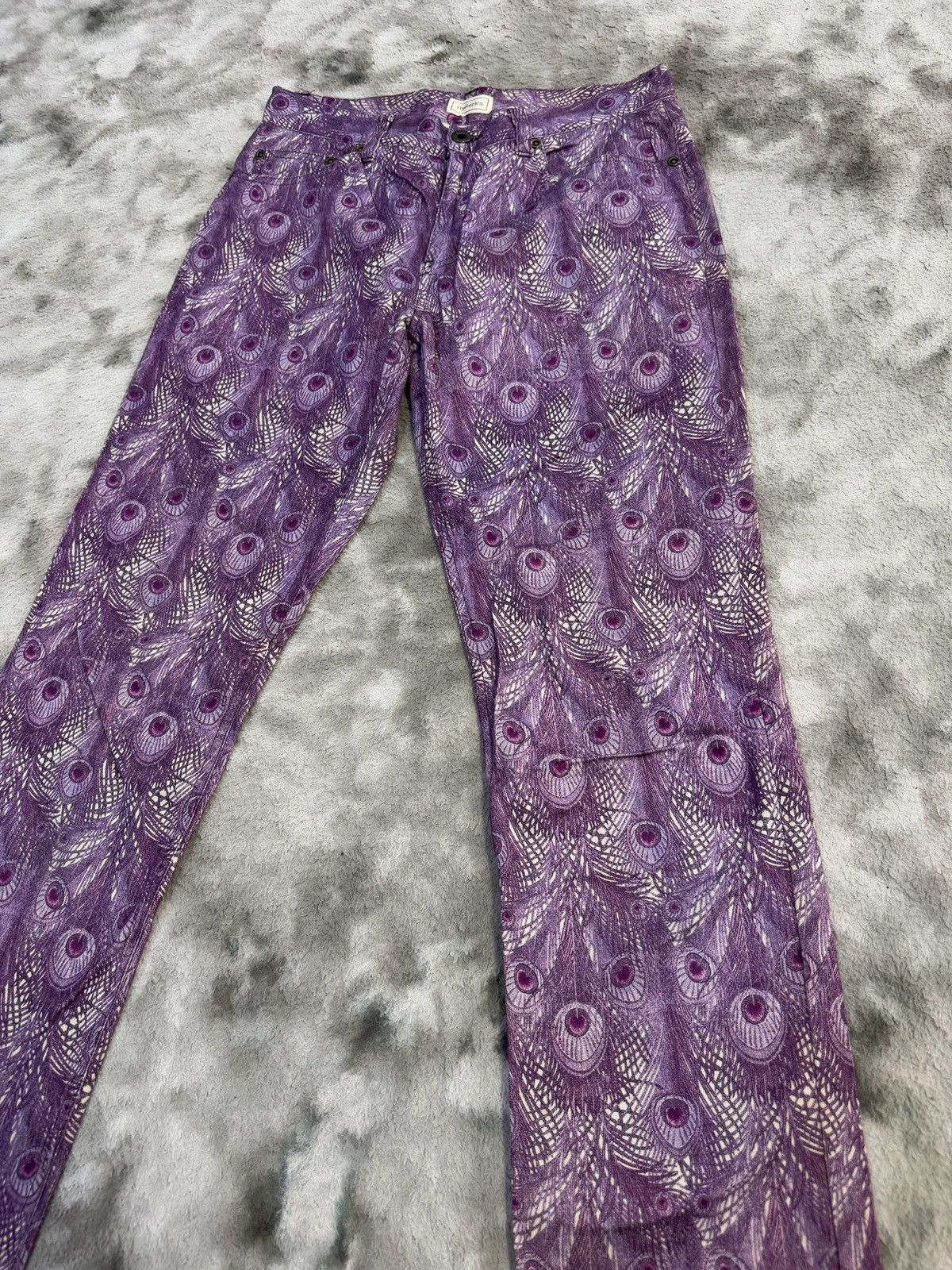 Hysteric Glamour × Vintage Vintage and Rare Hysteric Glamour Peacock Printed Pants Size US 30 / EU 46 - 2 Thumbnail