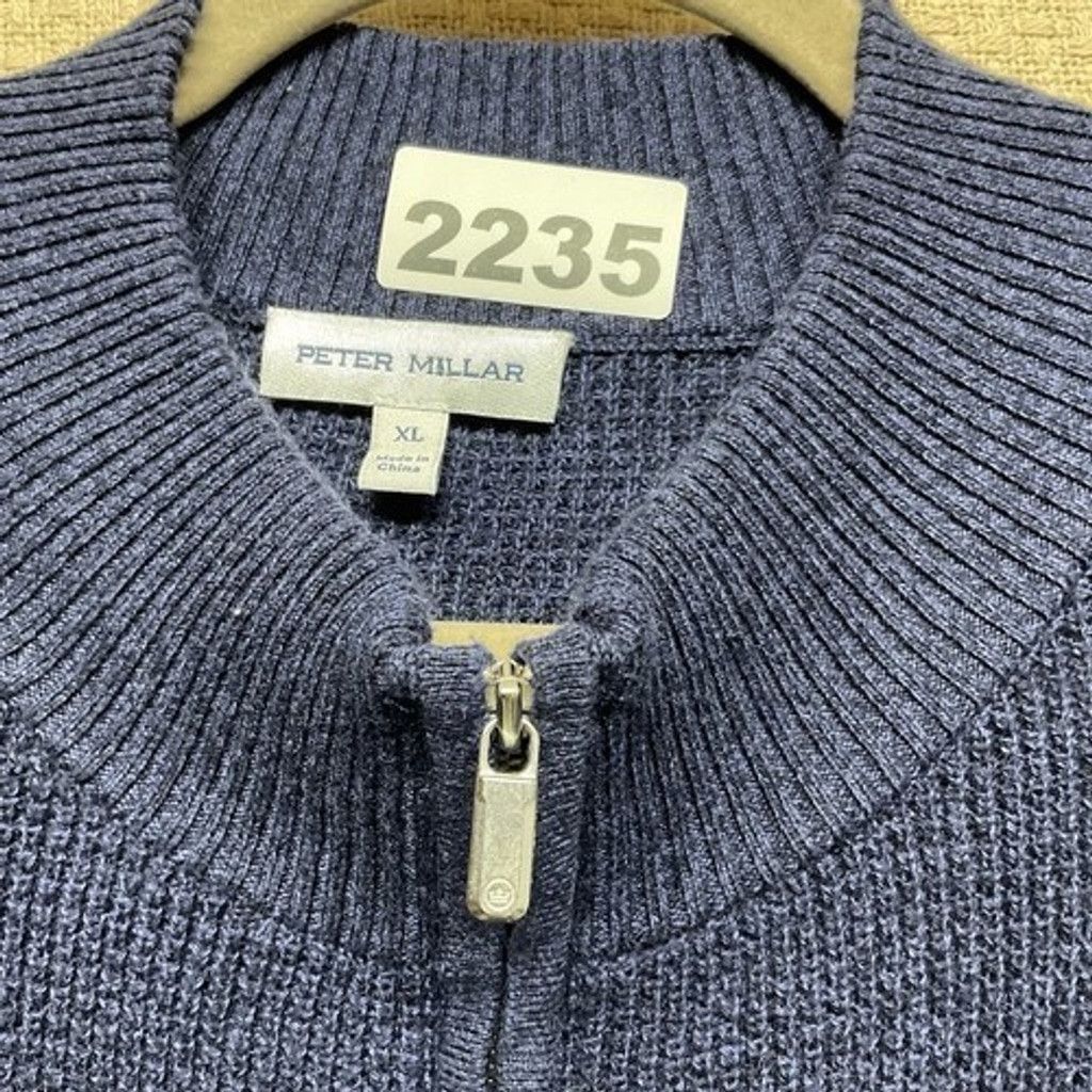 Peter Millar Peter Millar 1/4 Zip MockNeck Sweater Men Size XL Pullover Size US XL / EU 56 / 4 - 5 Thumbnail