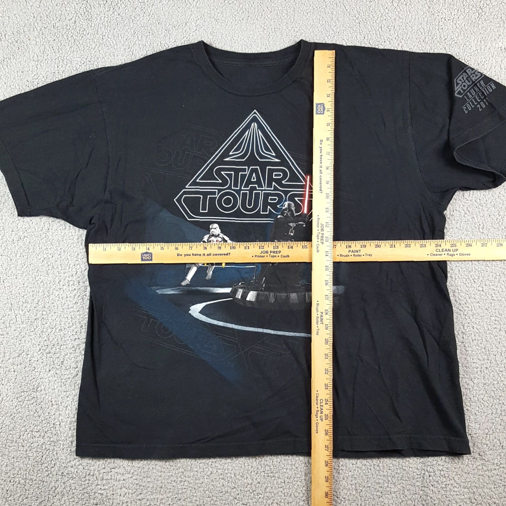 Star Wars VINTAGE Star Wars Men's T-Shirt Size 2XL Darth Vader Space Promo Y2K Retro 00s 90s Disney Cotton Size US XXL / EU 58 / 5 - 5 Thumbnail