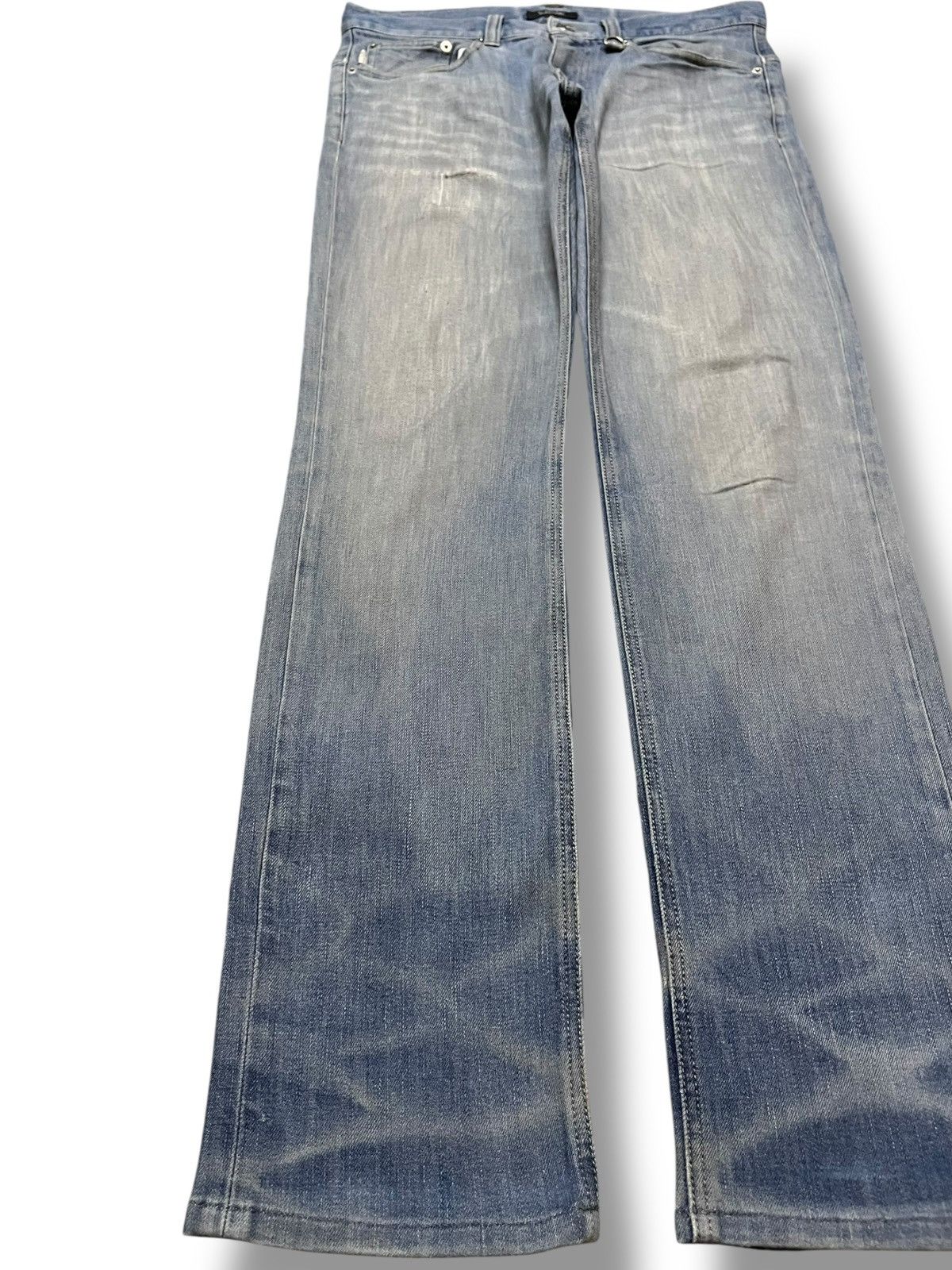 Burberry Vintage Burberry Slim Fit Honeycomb Denim Size US 31 - 3 Thumbnail