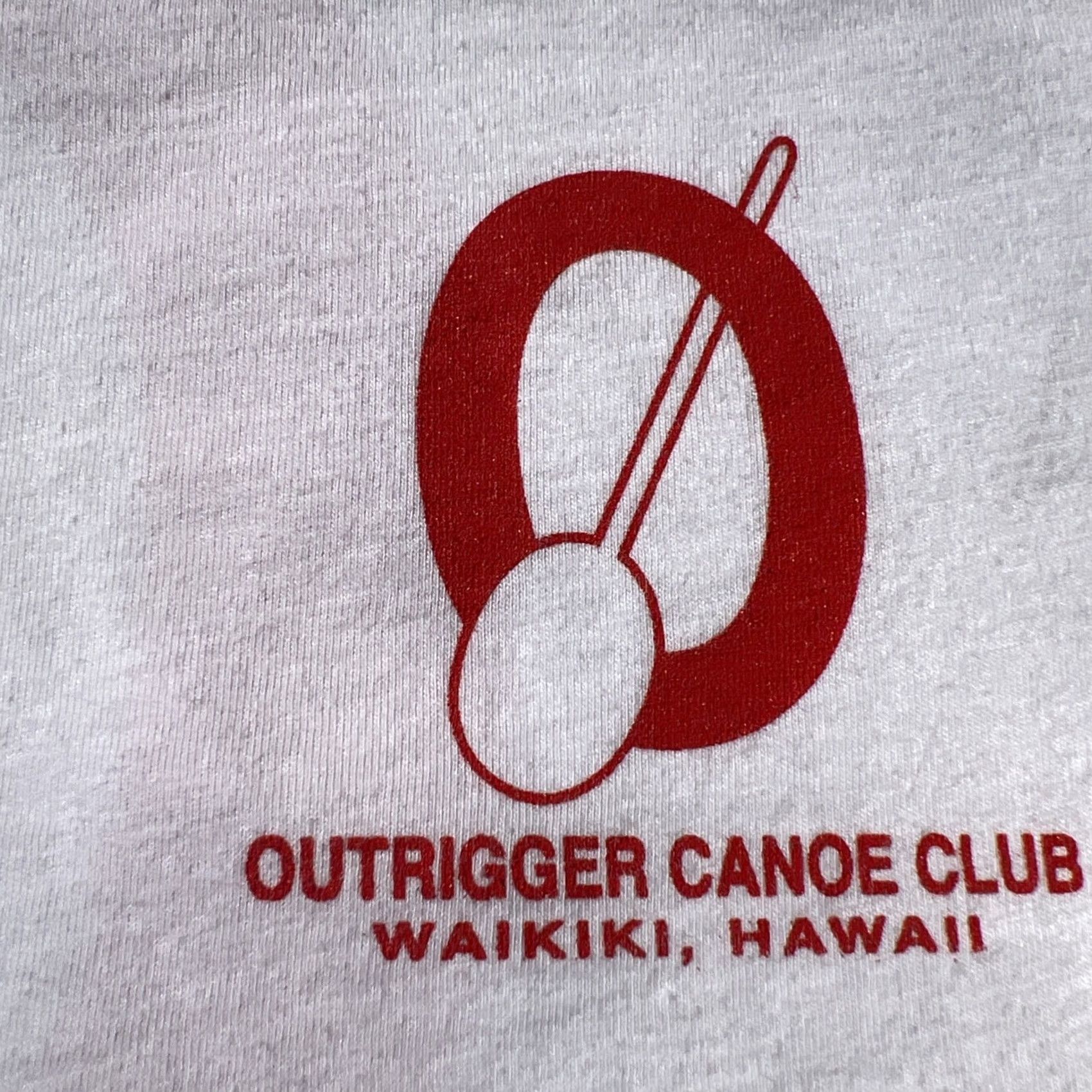 Next Level NWOT Official Outrigger Canoe Club Waikiki Hawaii Logo Shirt Adult Small White Size US S / EU 44-46 / 1 - 4 Thumbnail