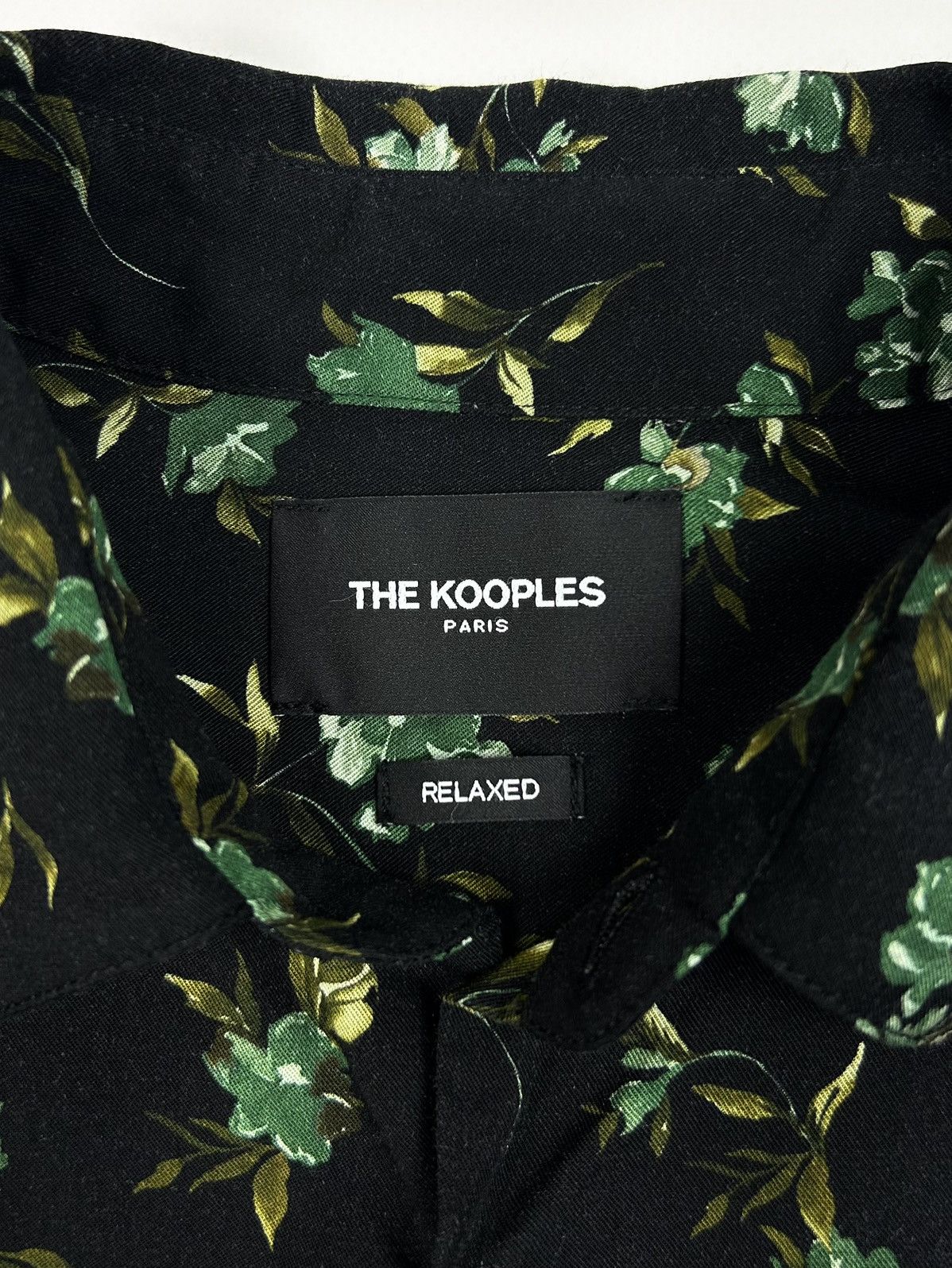 The Kooples The Kooples Shirt Floral Monogram Print Black Size s Rare Size US S / EU 44-46 / 1 - 9 Thumbnail