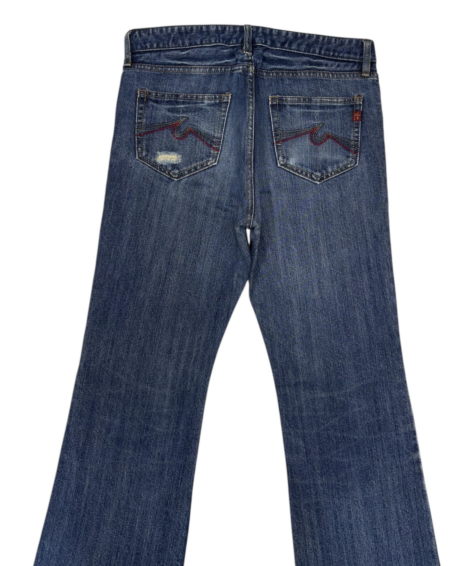 Hysteric Glamour × If Six Was Nine × Tornado Mart CUSTOM CULTURE FLARE JEANS Size US 32 / EU 48 - 6 Thumbnail