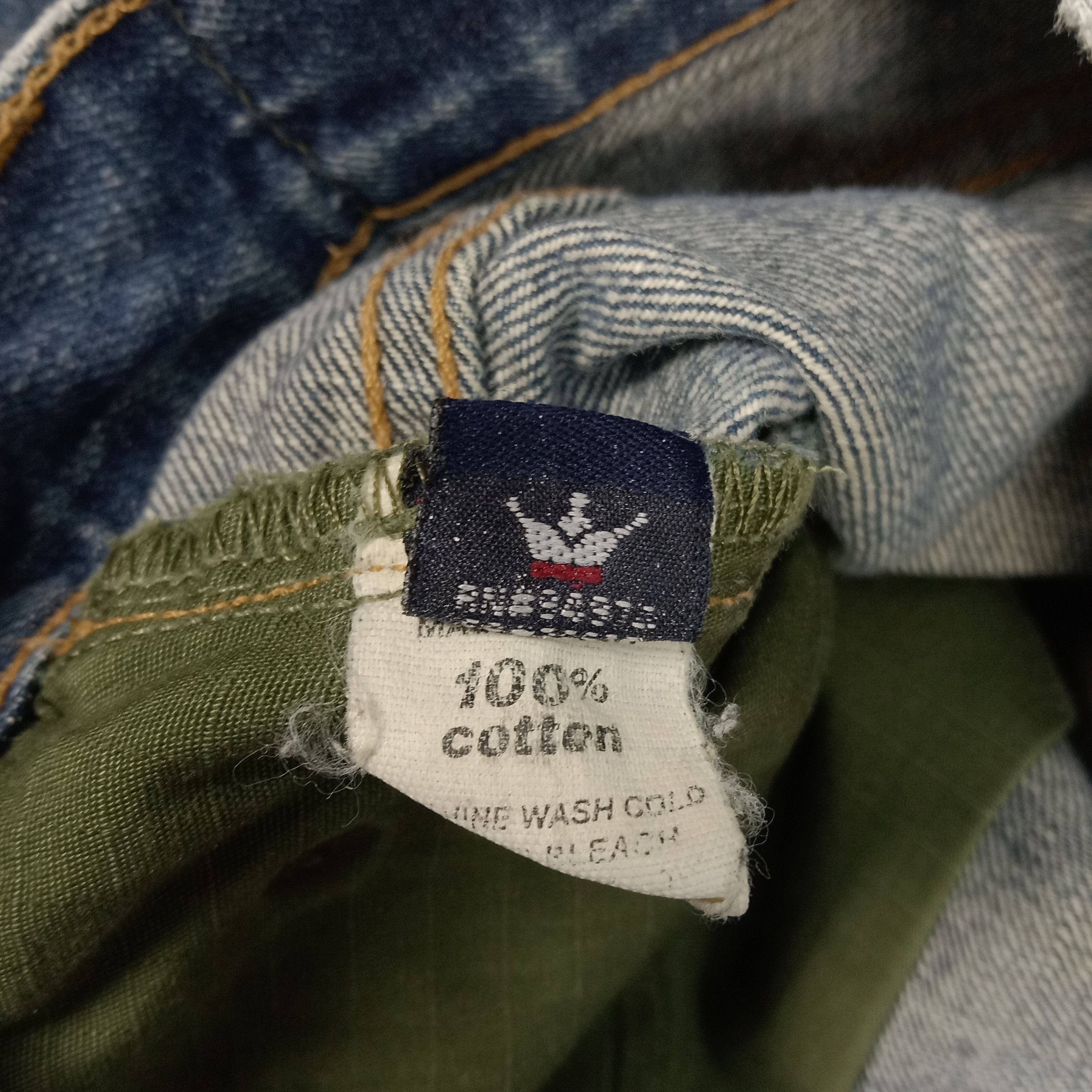 Stussy × Vintage Stussy Streetwear Short Denim Jeans Size US 33 - 8 Thumbnail