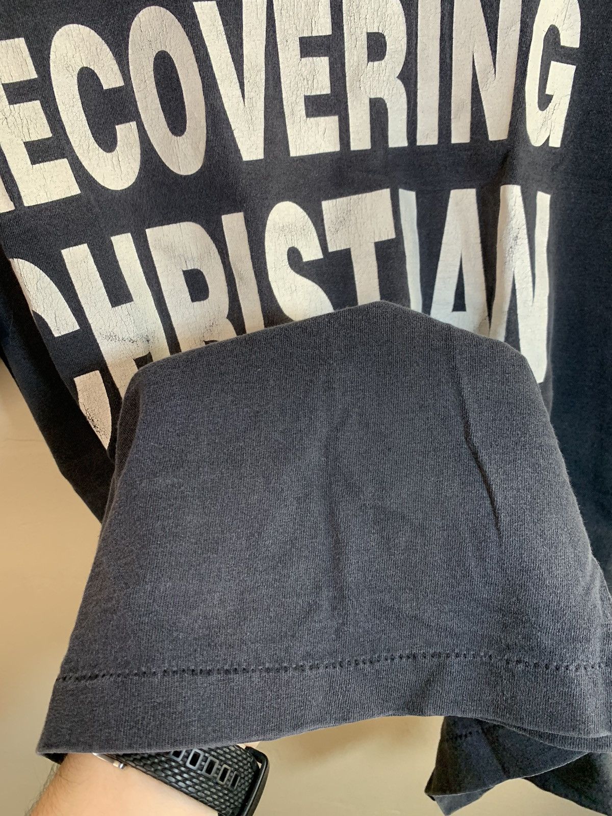 Band Tees × Vintage RARE* Vintage 1996 Tori Amos Recovering Christian Tour Shirt Size US M / EU 48-50 / 2 - 6 Thumbnail