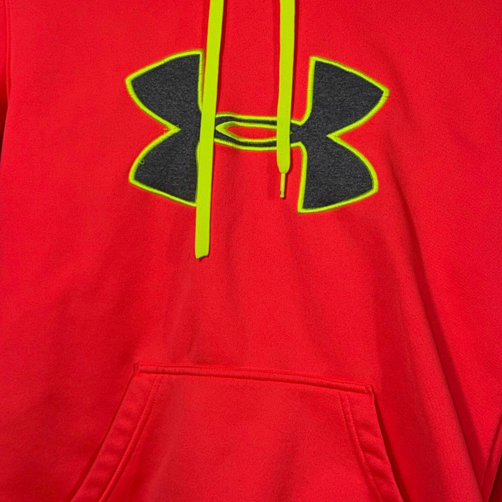Under Armour Under Armour UA Storm Small Neon Hoodie Size ONE SIZE - 2 Thumbnail