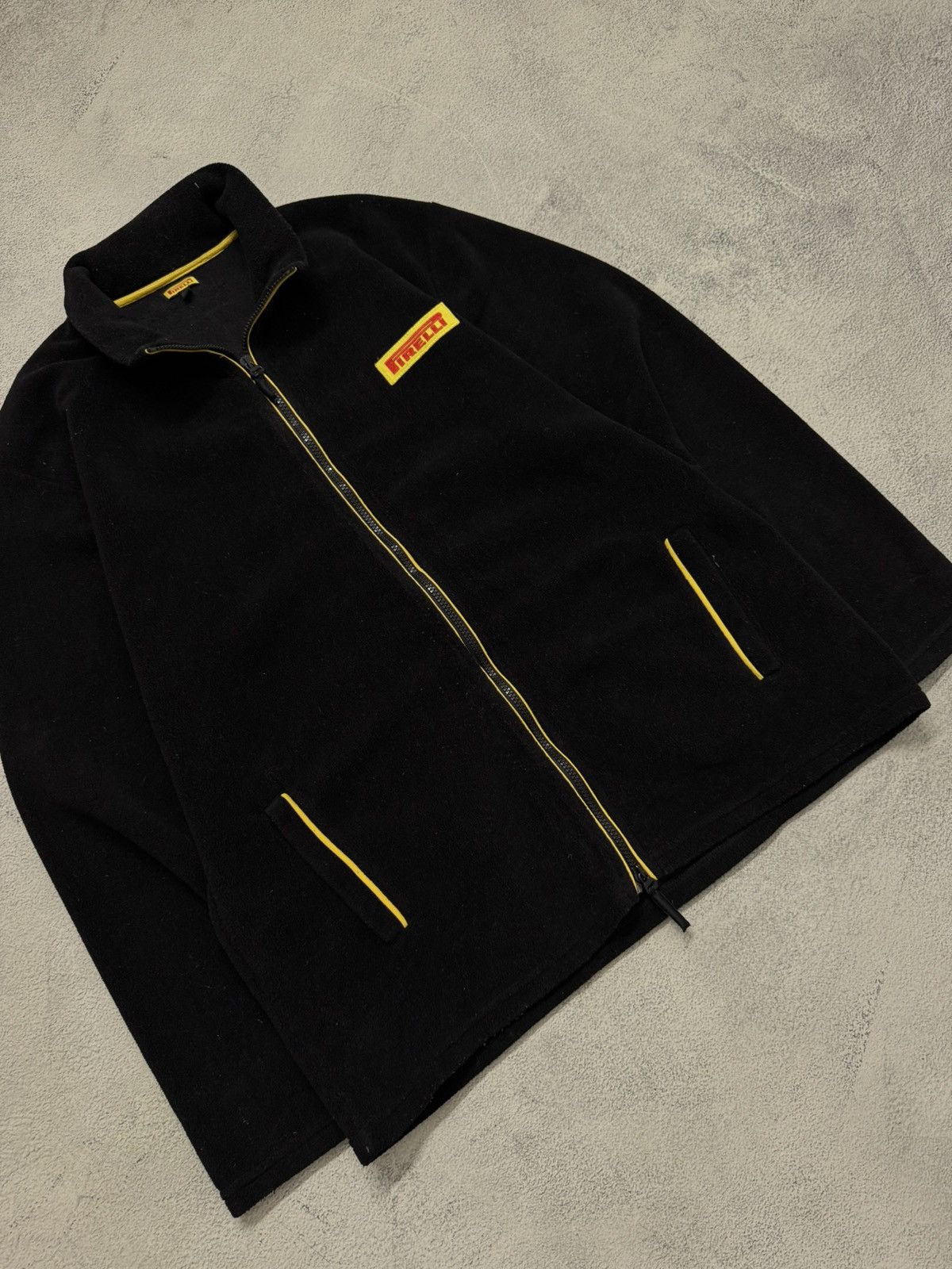 Pirelli Vintage Pirelli Fleece Jacket 90’s Size US L / EU 52-54 / 3 - 6 Thumbnail