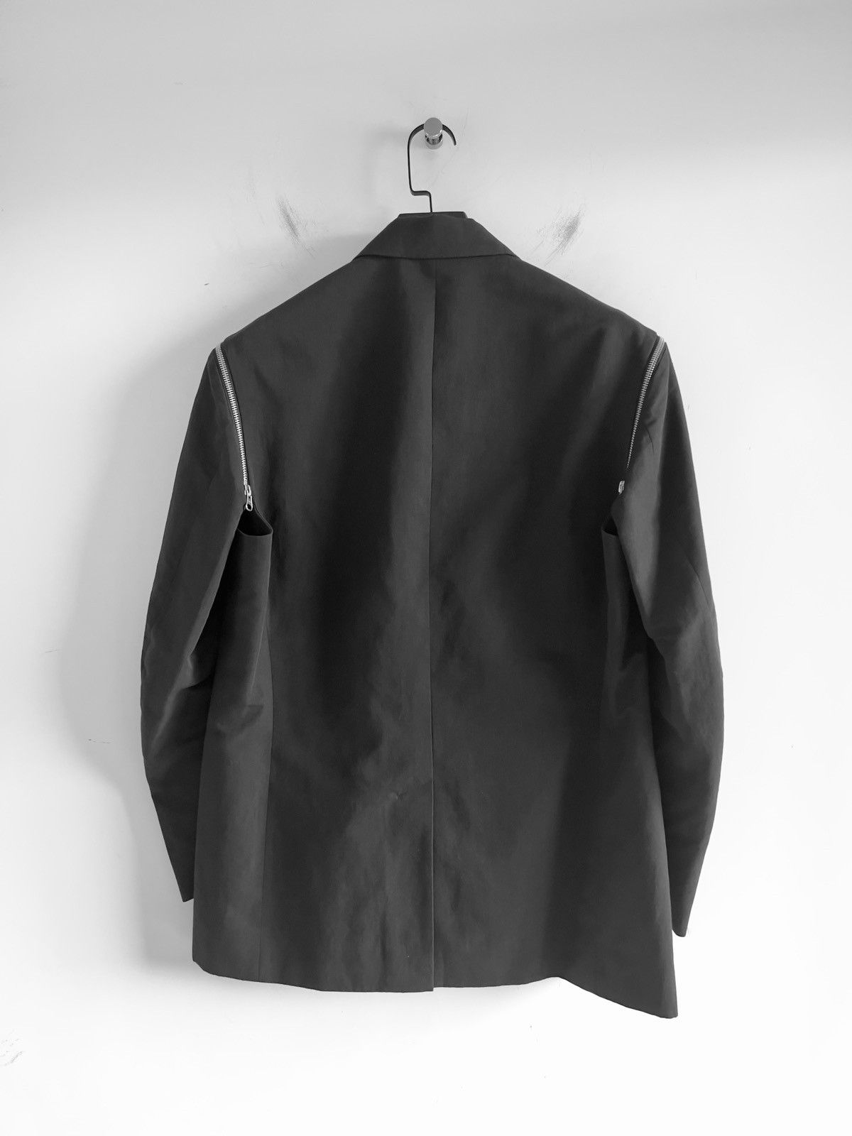 Yohji Yamamoto Yohji Yamamoto Ground Y - W/Gabardine Shoulder Zipper Jacket Size US L / EU 52-54 / 3 - 2 Thumbnail
