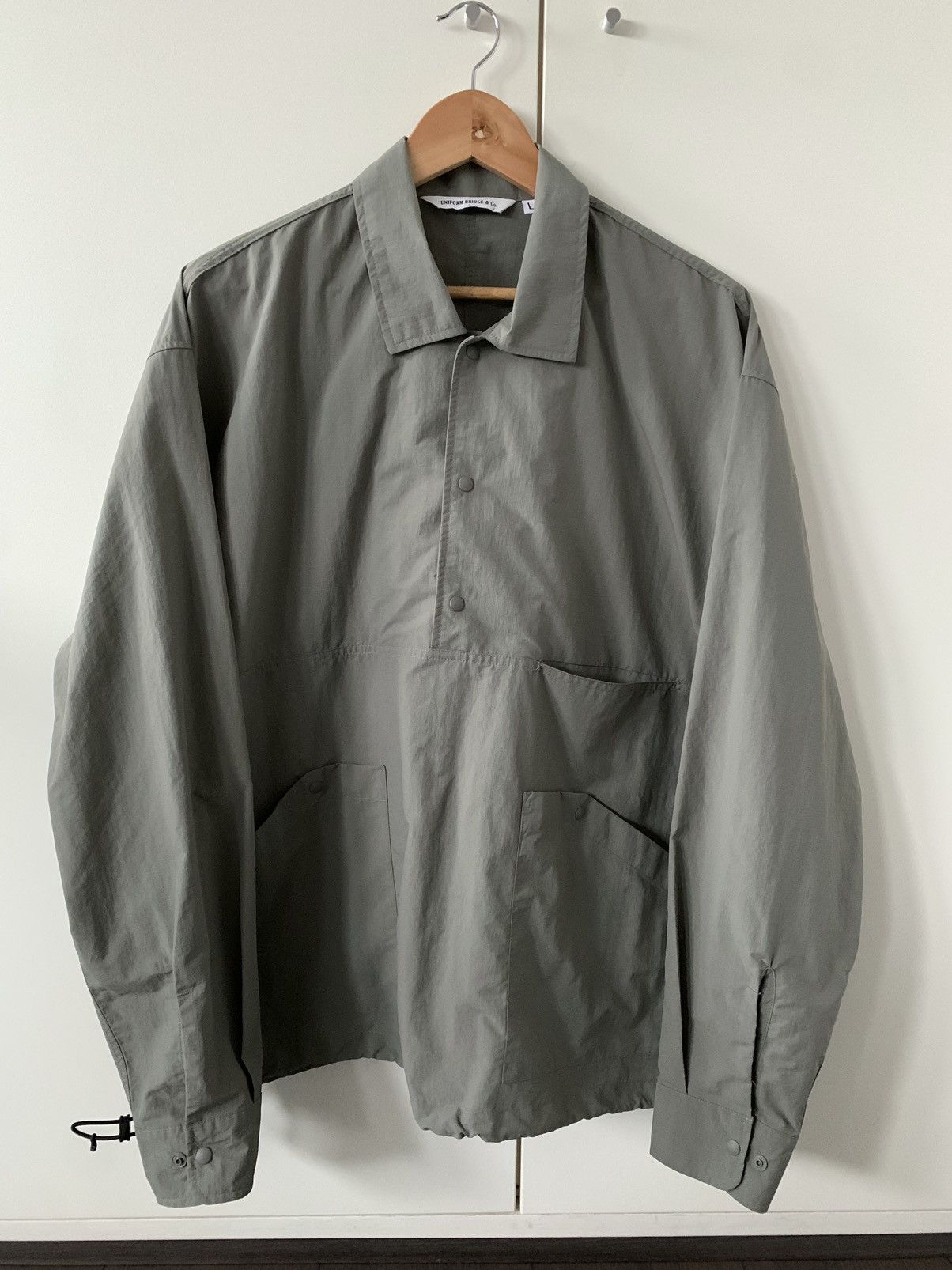 Uniform Bridge Uniform Bridge - Pullover Shirt (Grey) | Grailed