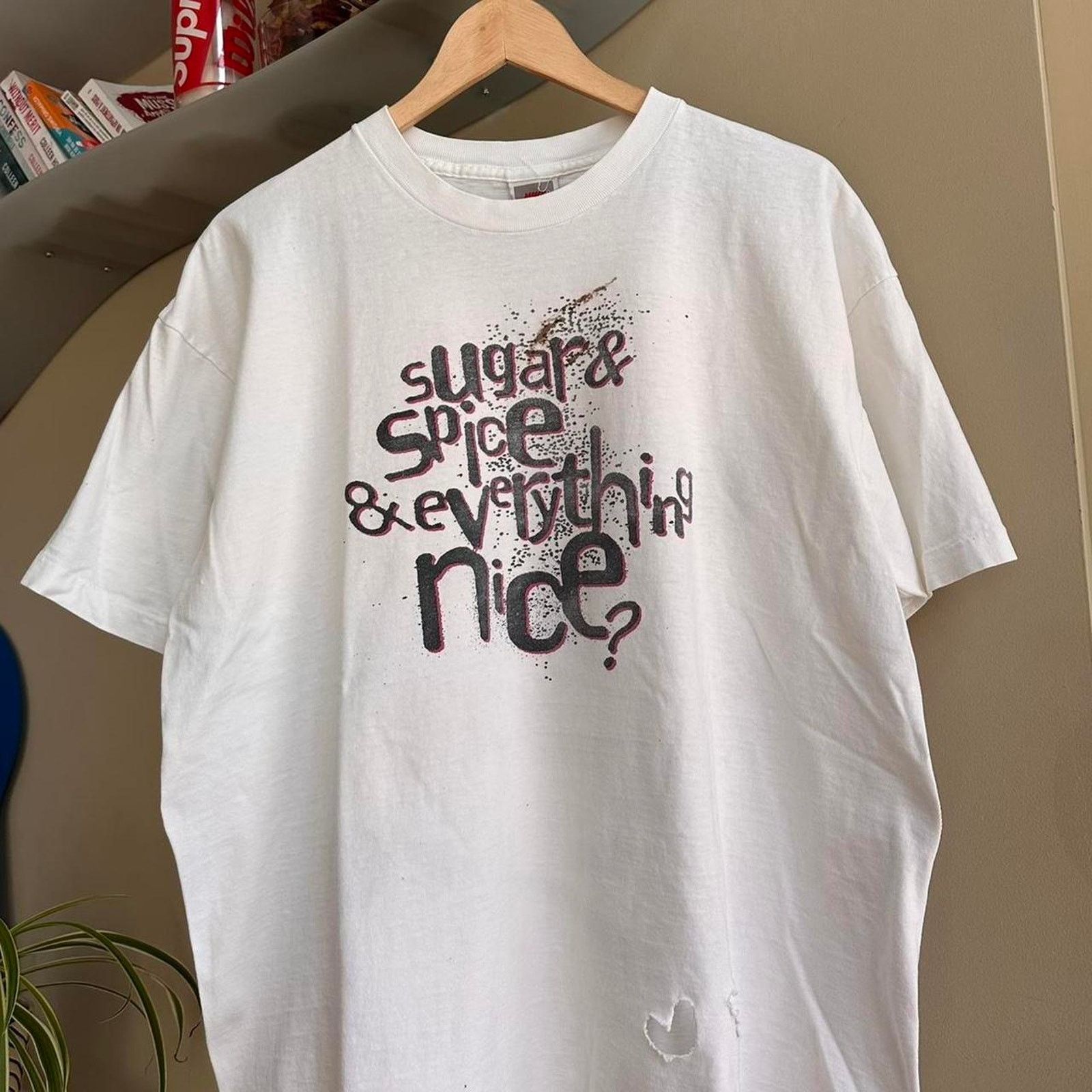 Nike × Vintage Vintage Nike Sugar & Spice & Eveything Nice Shirt Size US XL / EU 56 / 4 - 2 Thumbnail